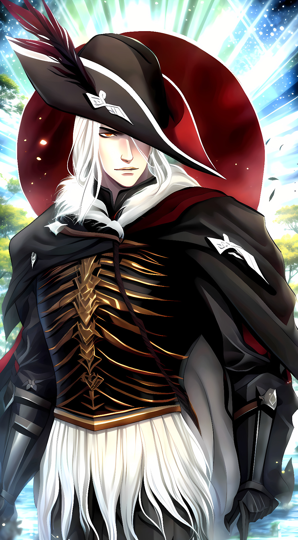 ai character: Odin background