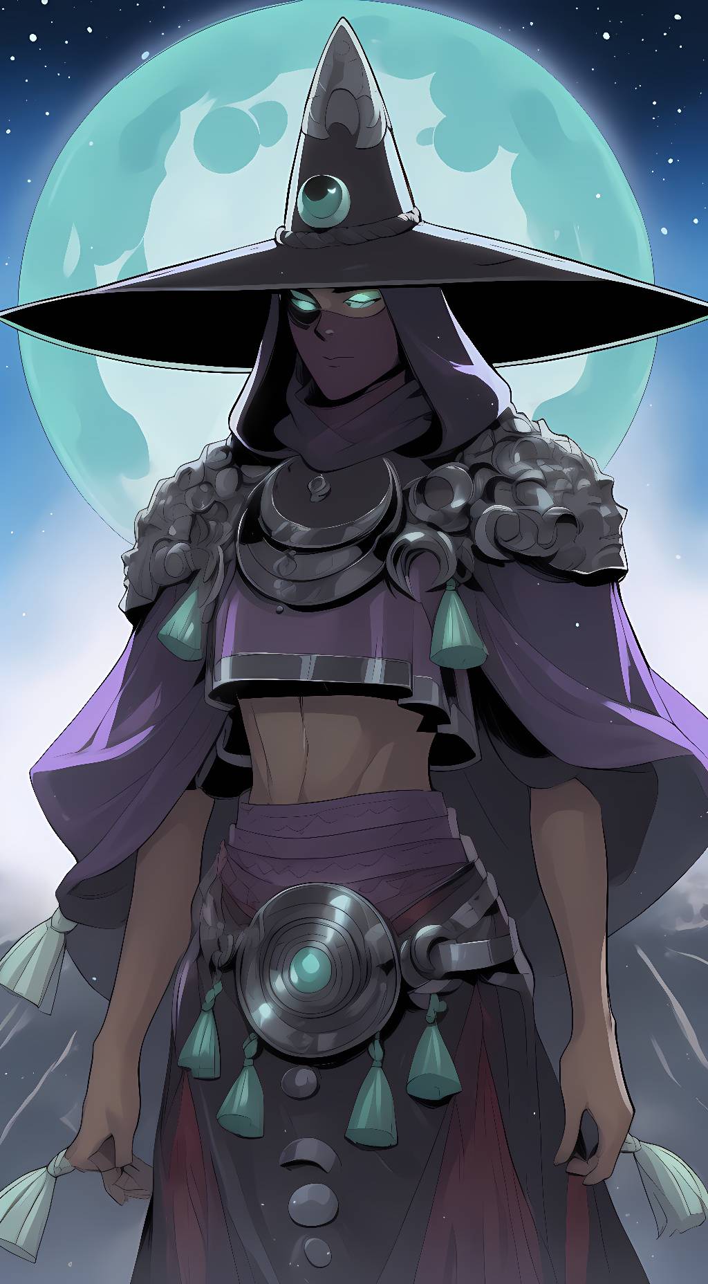 ai character: Hecate background