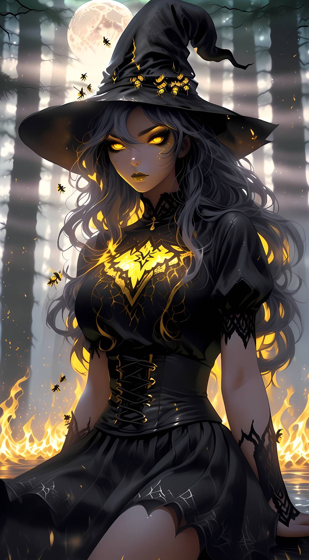 ai character:  Linden background