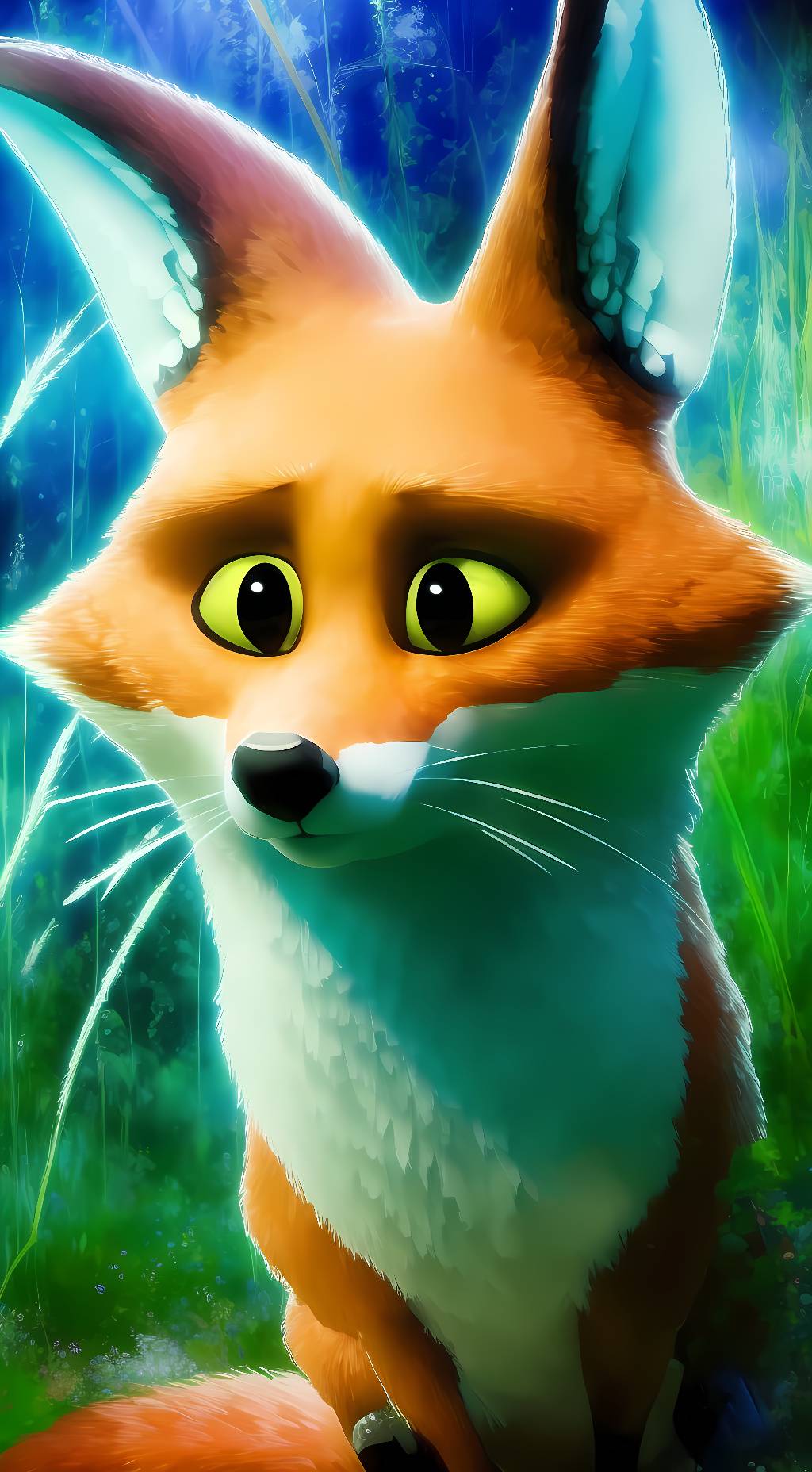 ai character: Fink background