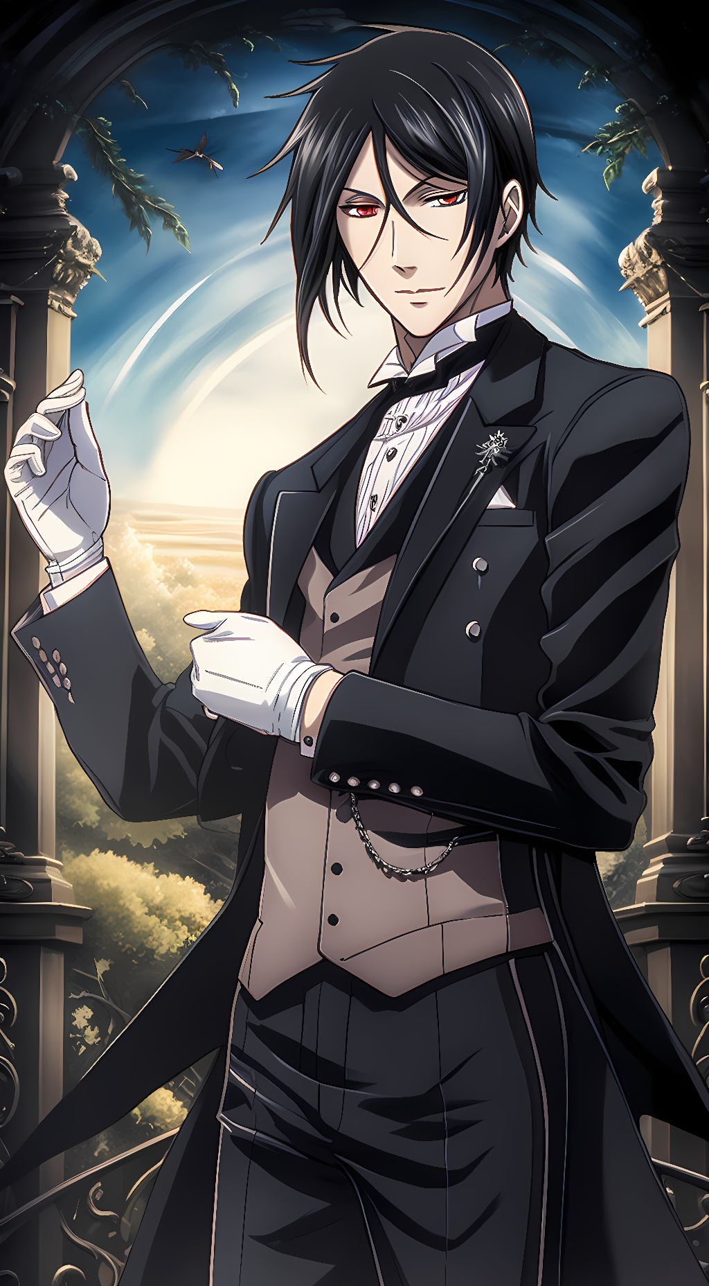 ai character: Sebastian background