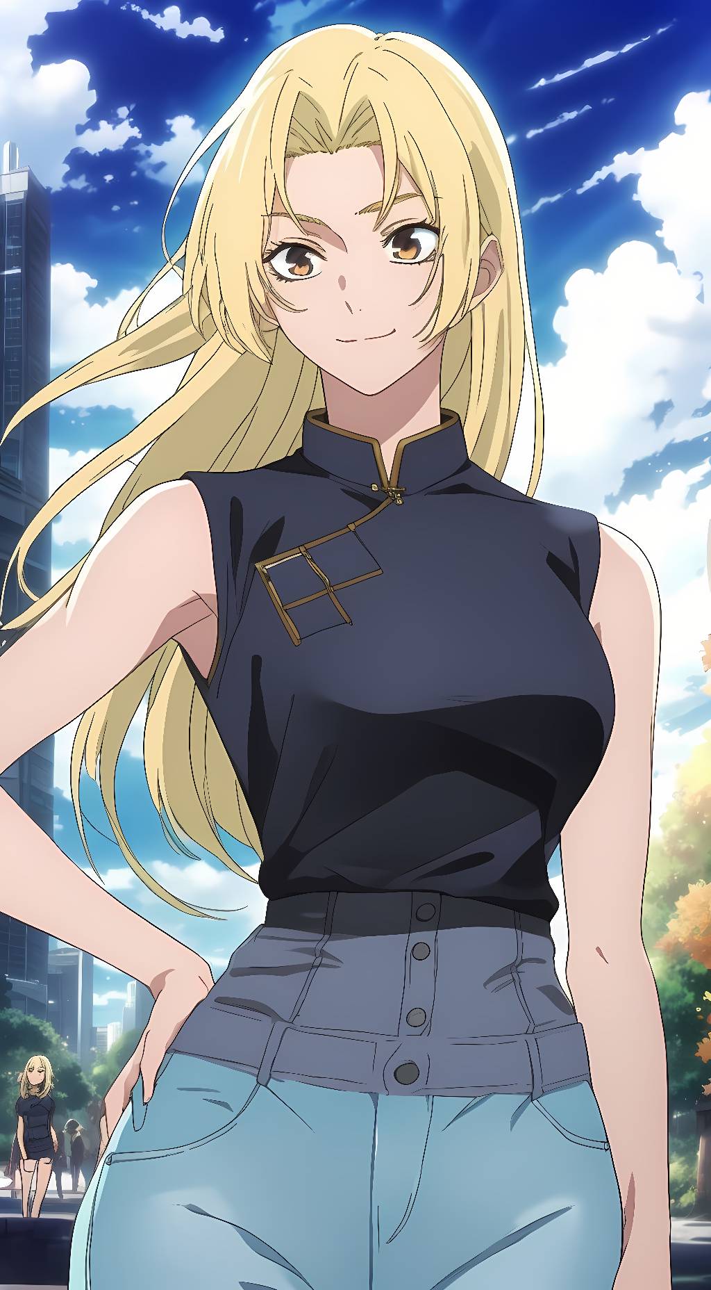 ai character: Yuki Tsukumo background