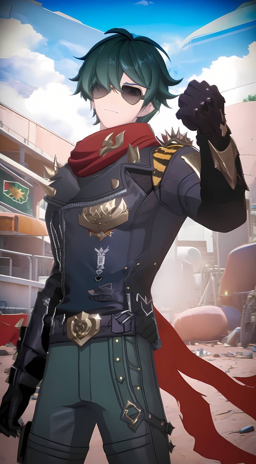 ai character: Lighter background