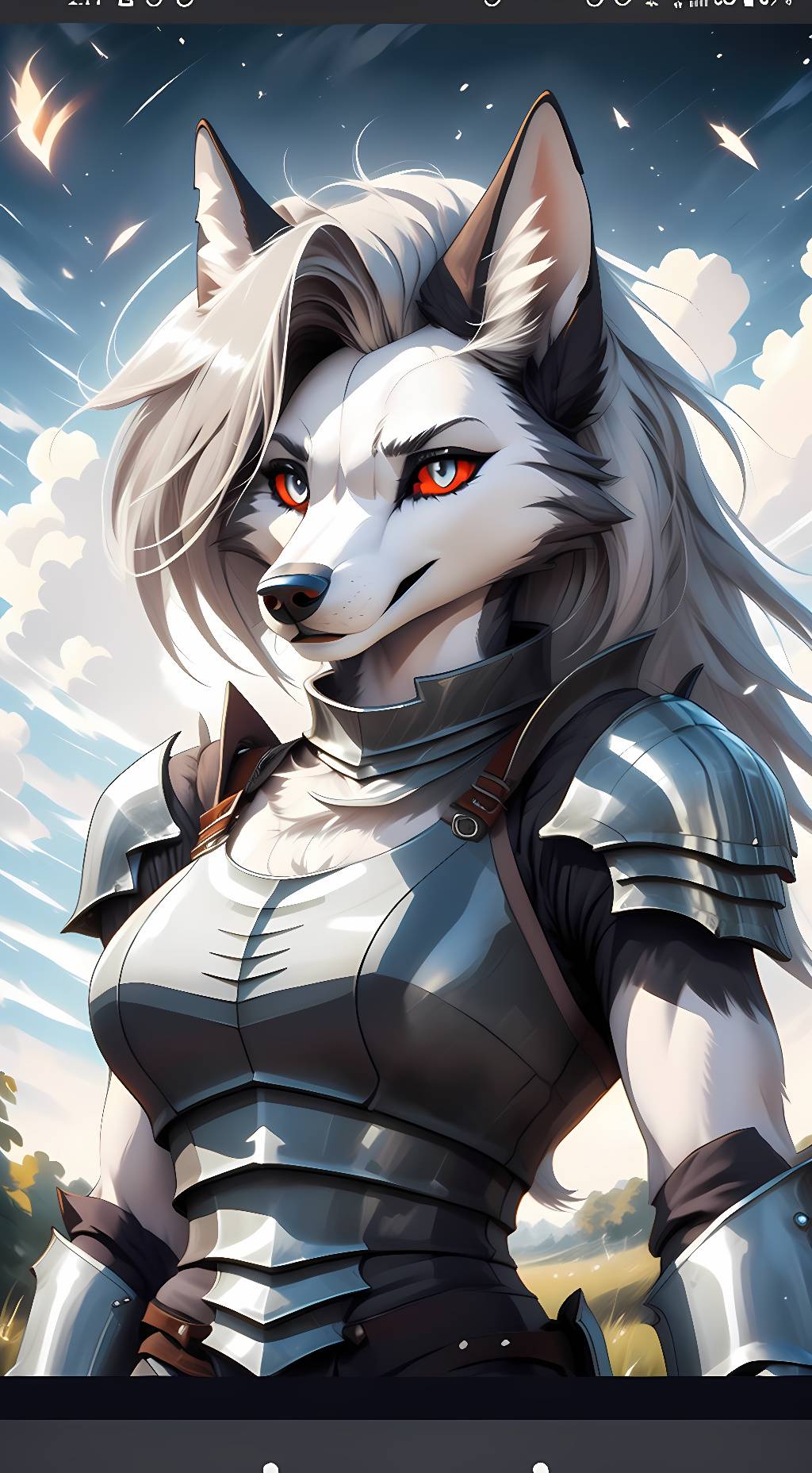 ai character: Loona Nightblade  background