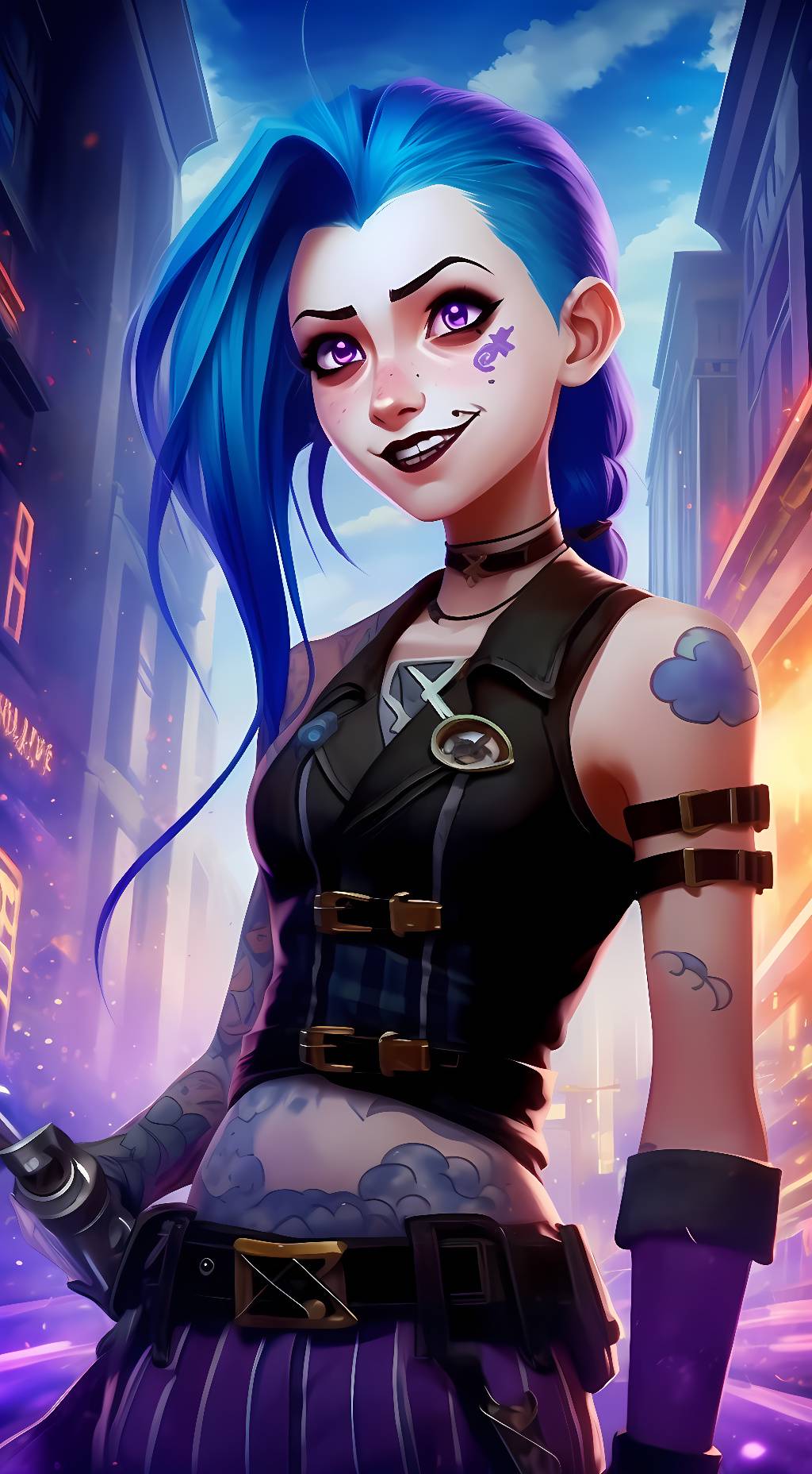 ai character: Jinx background