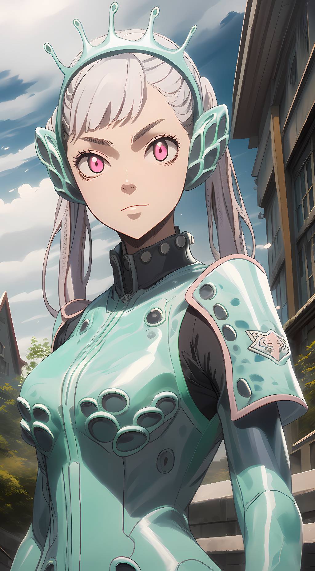 ai character: Noelle(Squid game) background