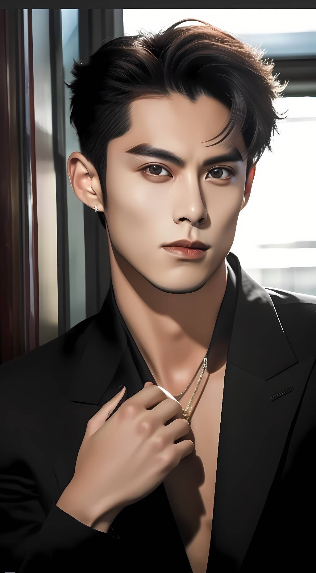 ai character: Dylan Didi Wang  background