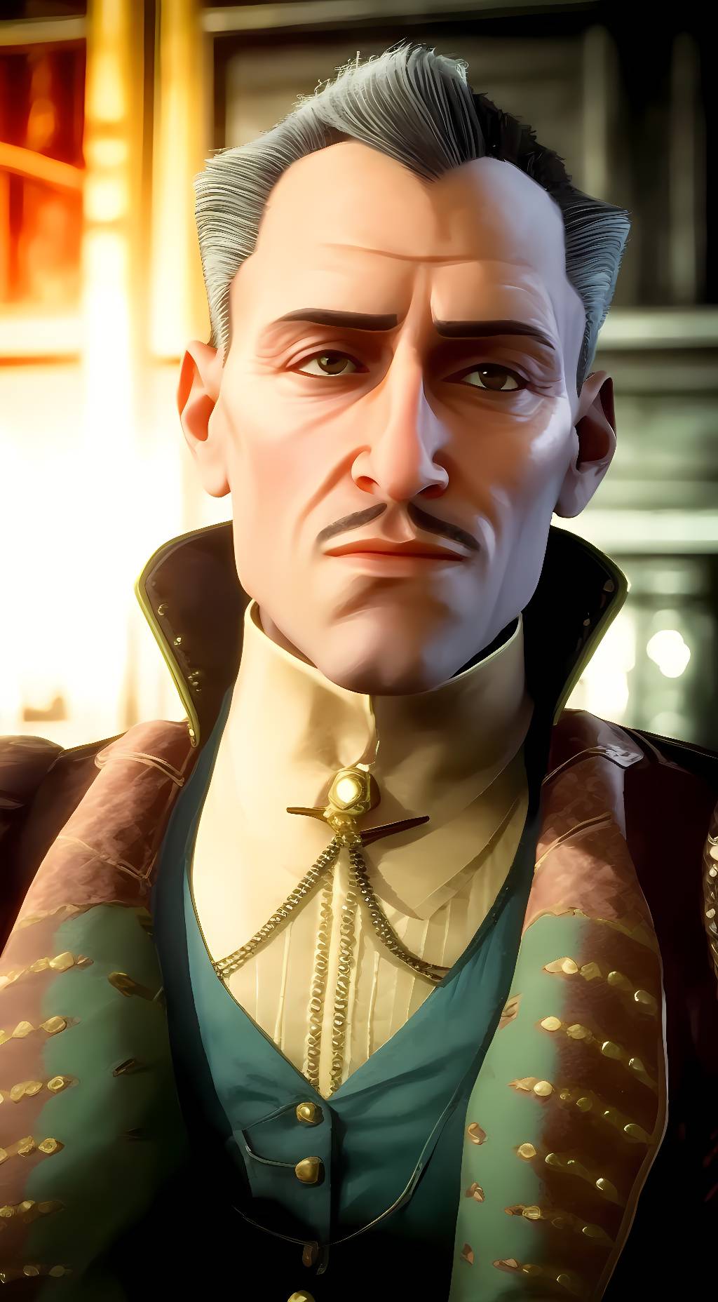 ai character: Emmrich Volkarin background