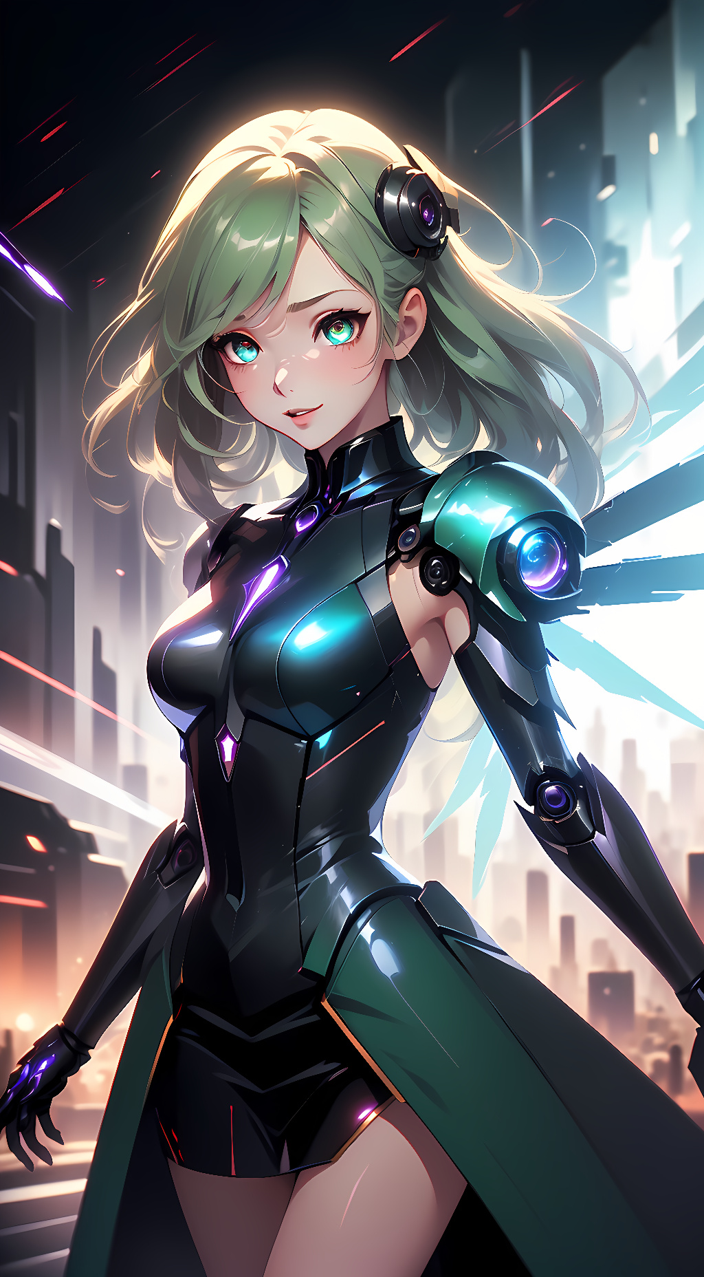 ai character: Seraphina background