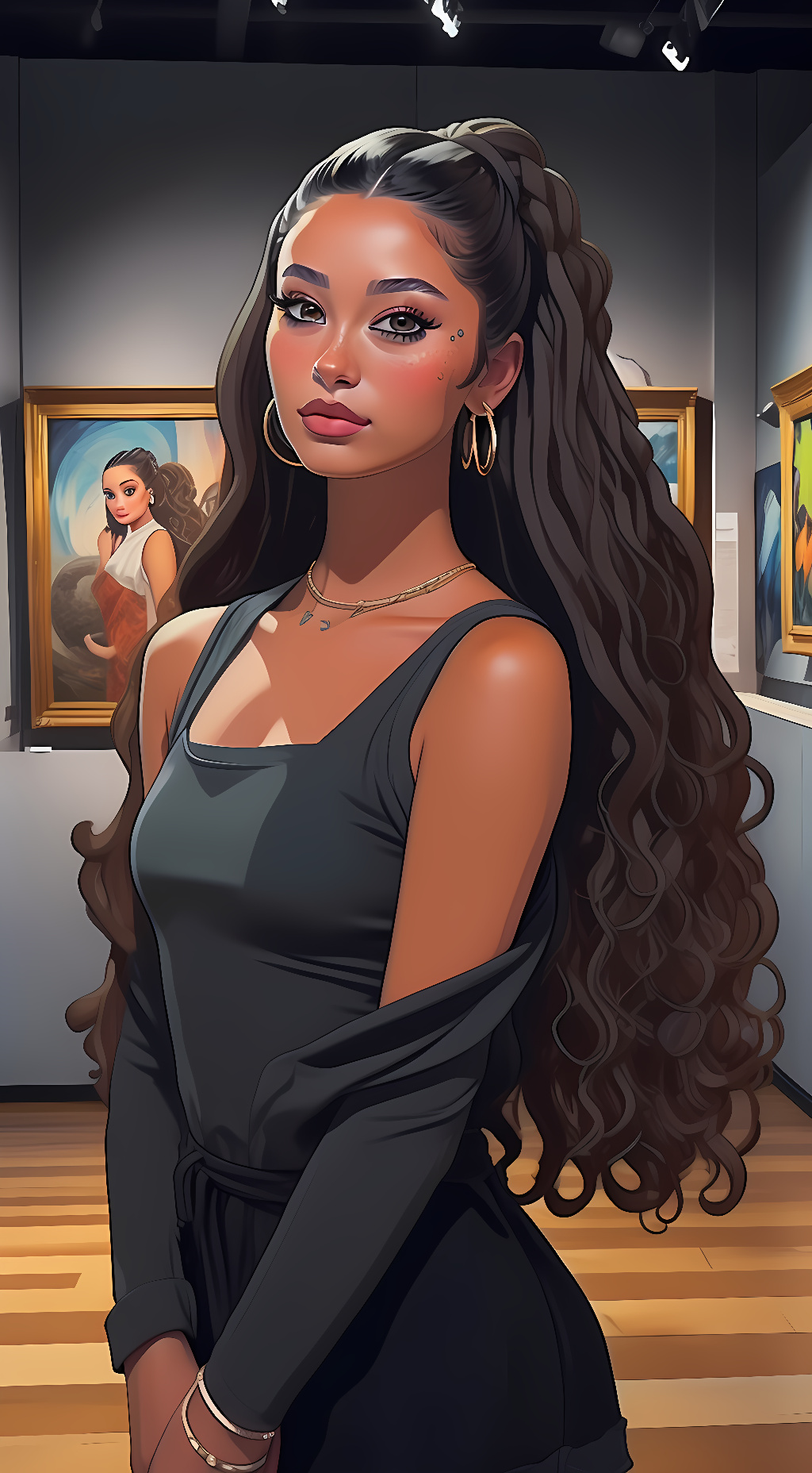 ai character: Gabriella background