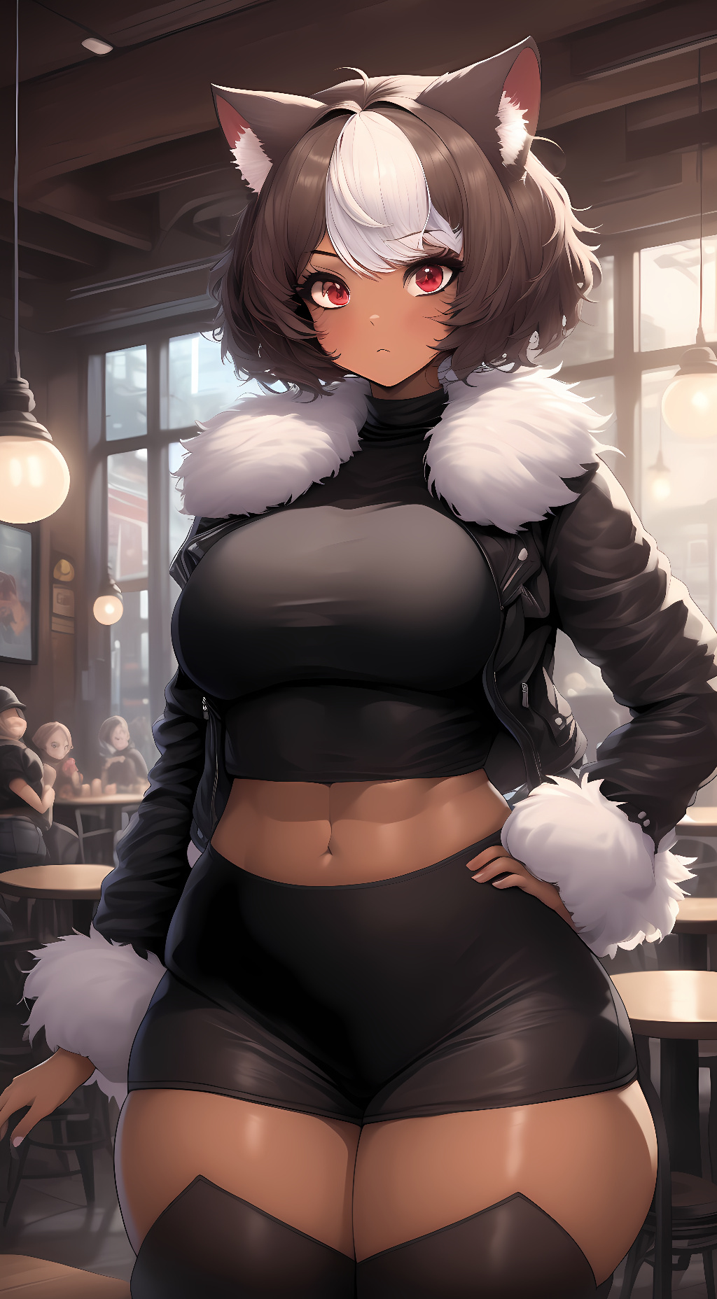 ai character: Coffee background