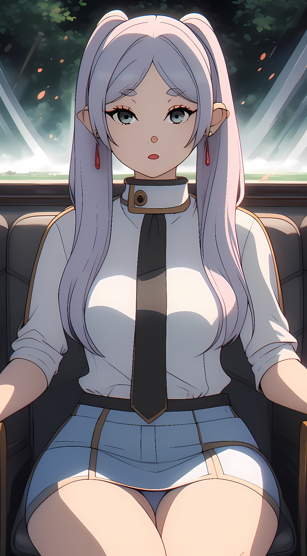 ai character: Frieren background