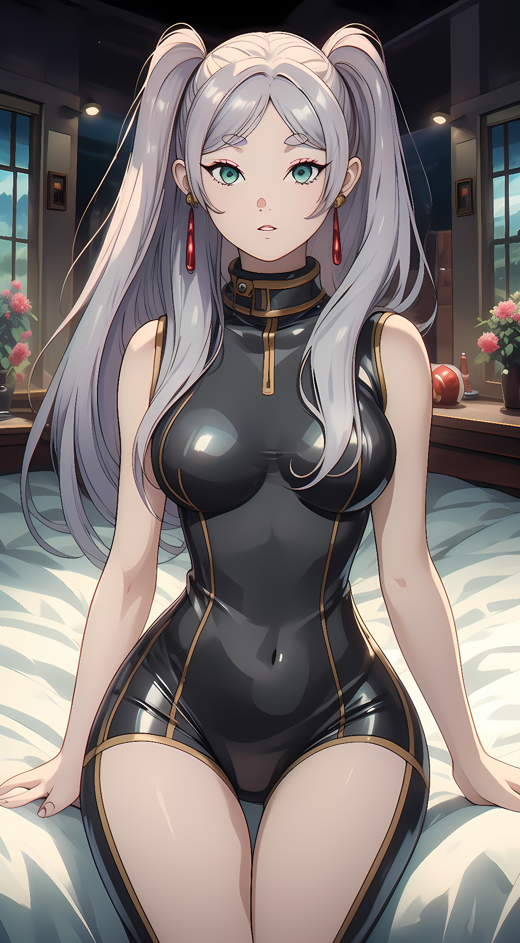 ai character: Frieren background