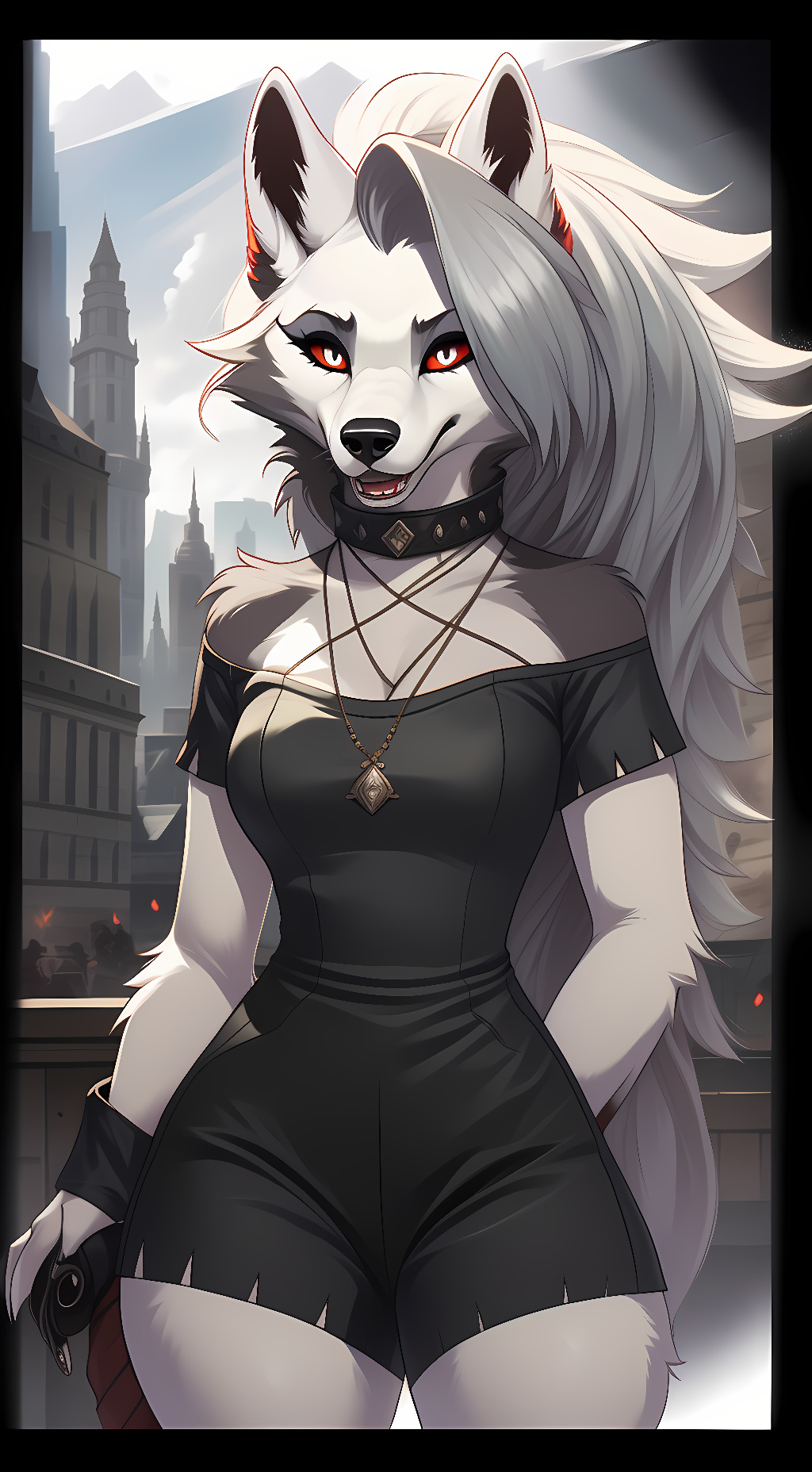 ai character: Mommy Loona background