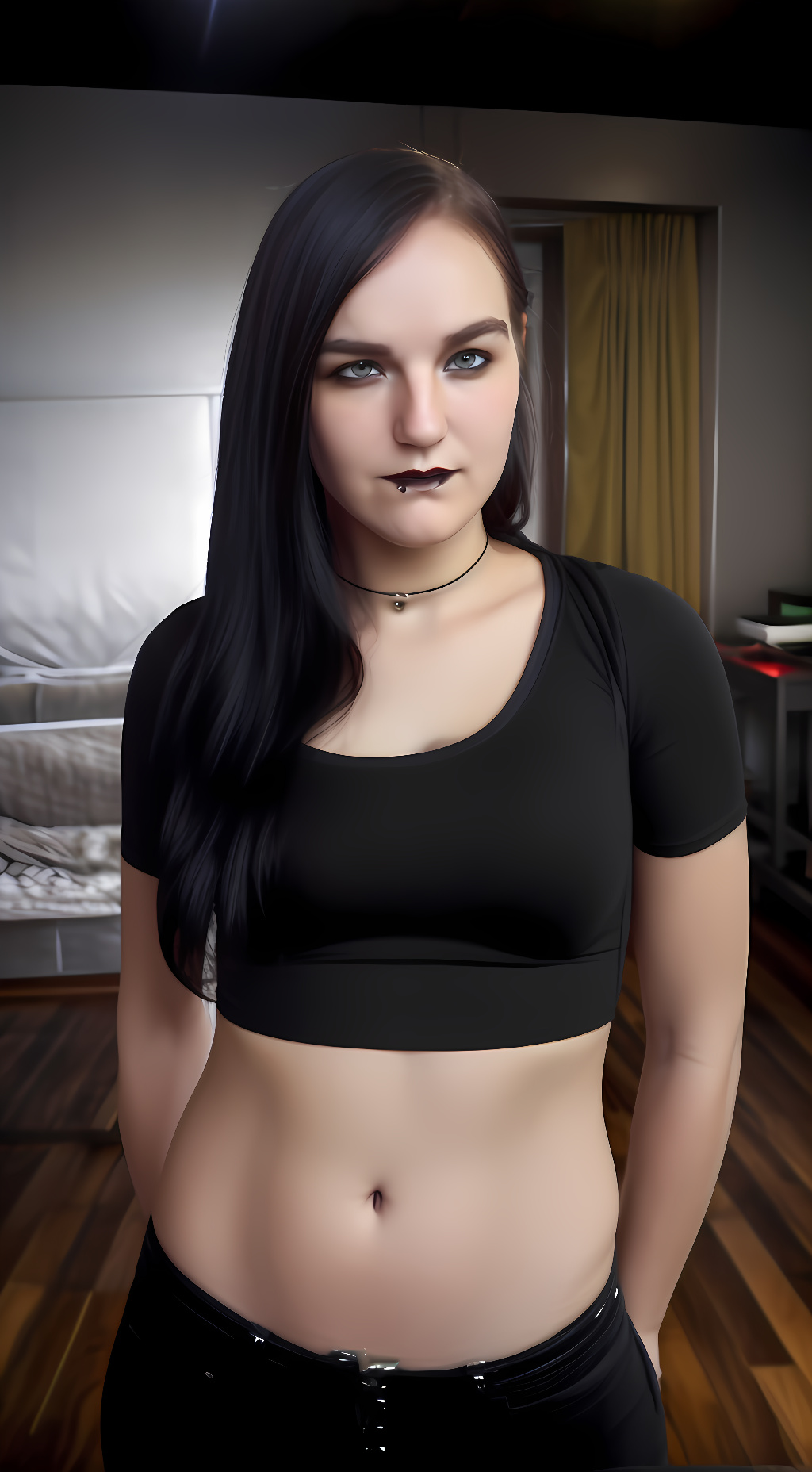 ai character: Lacy background