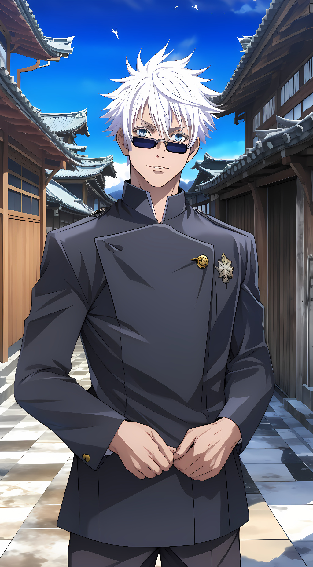 ai character: Satoru Gojo background