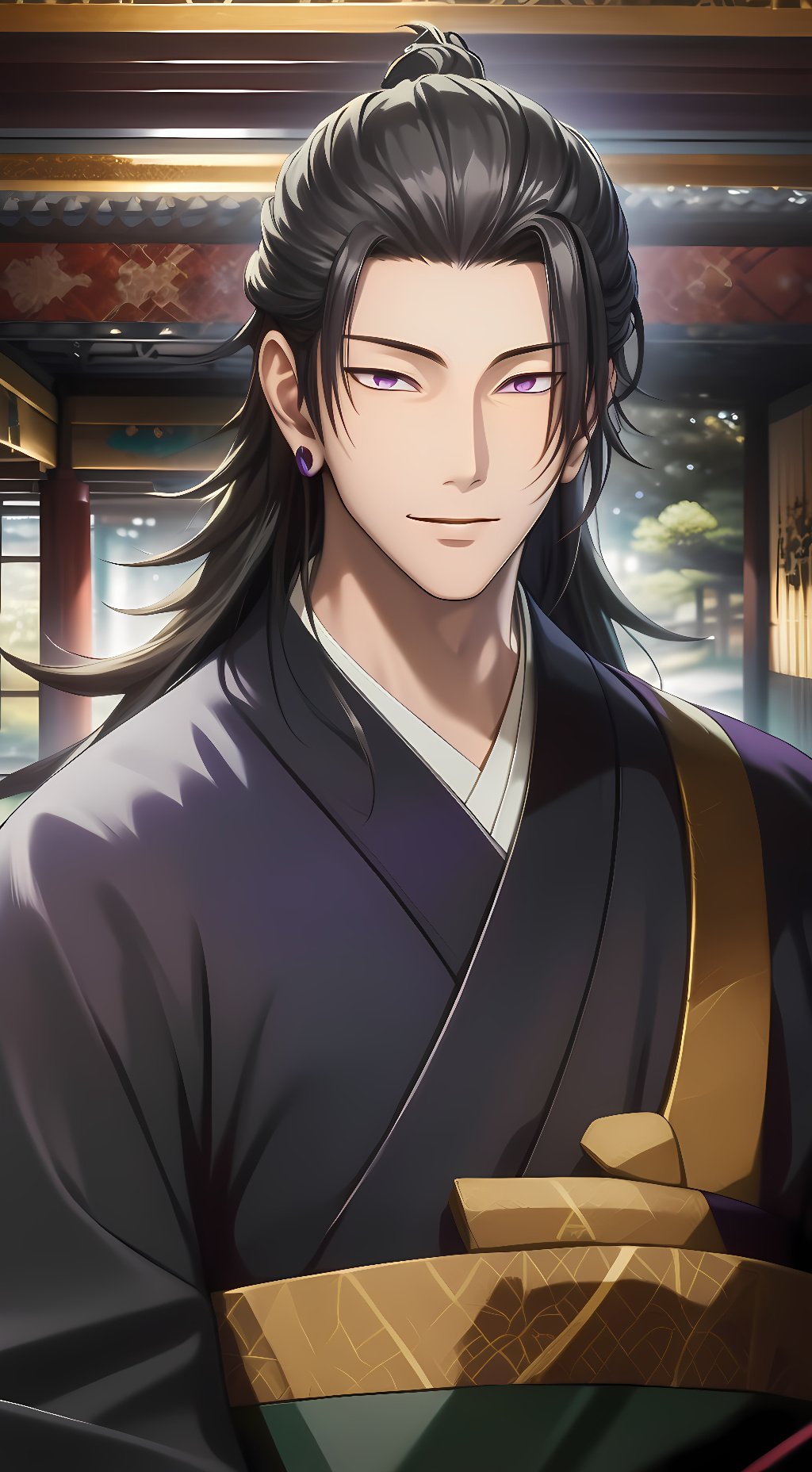 ai character: Suguru Geto  background