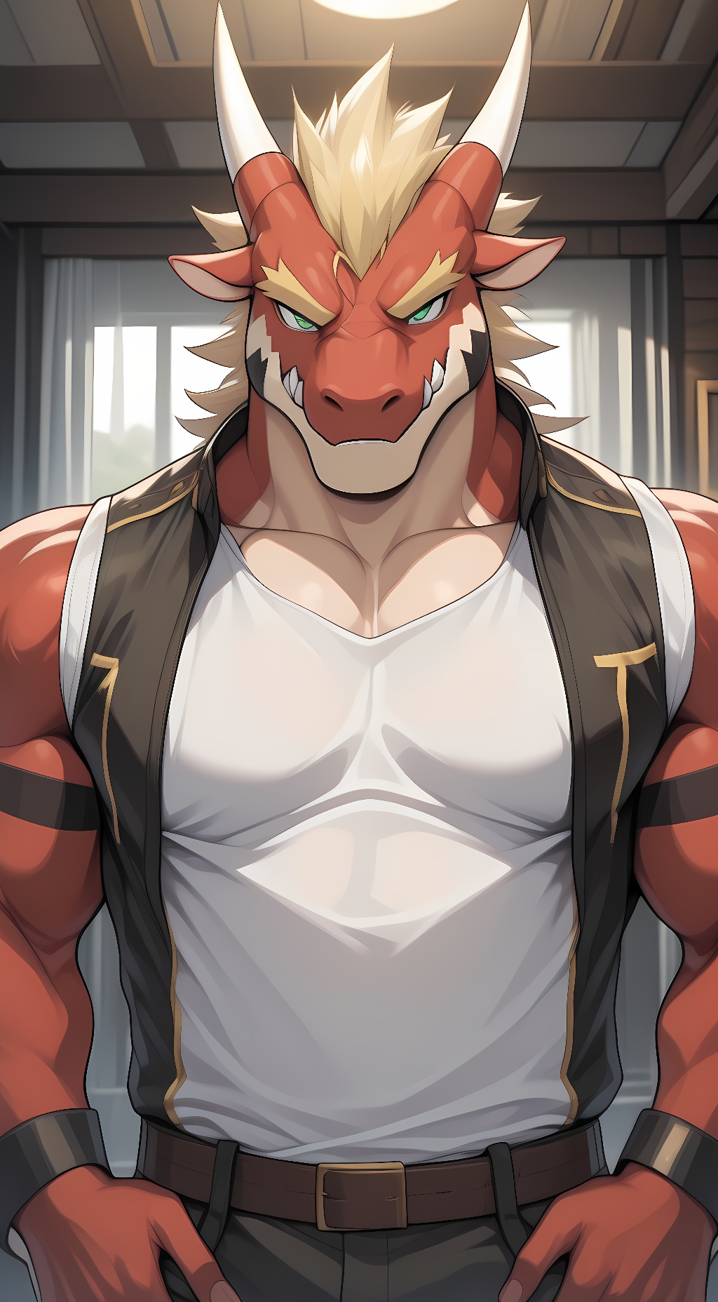 ai character: Delga background