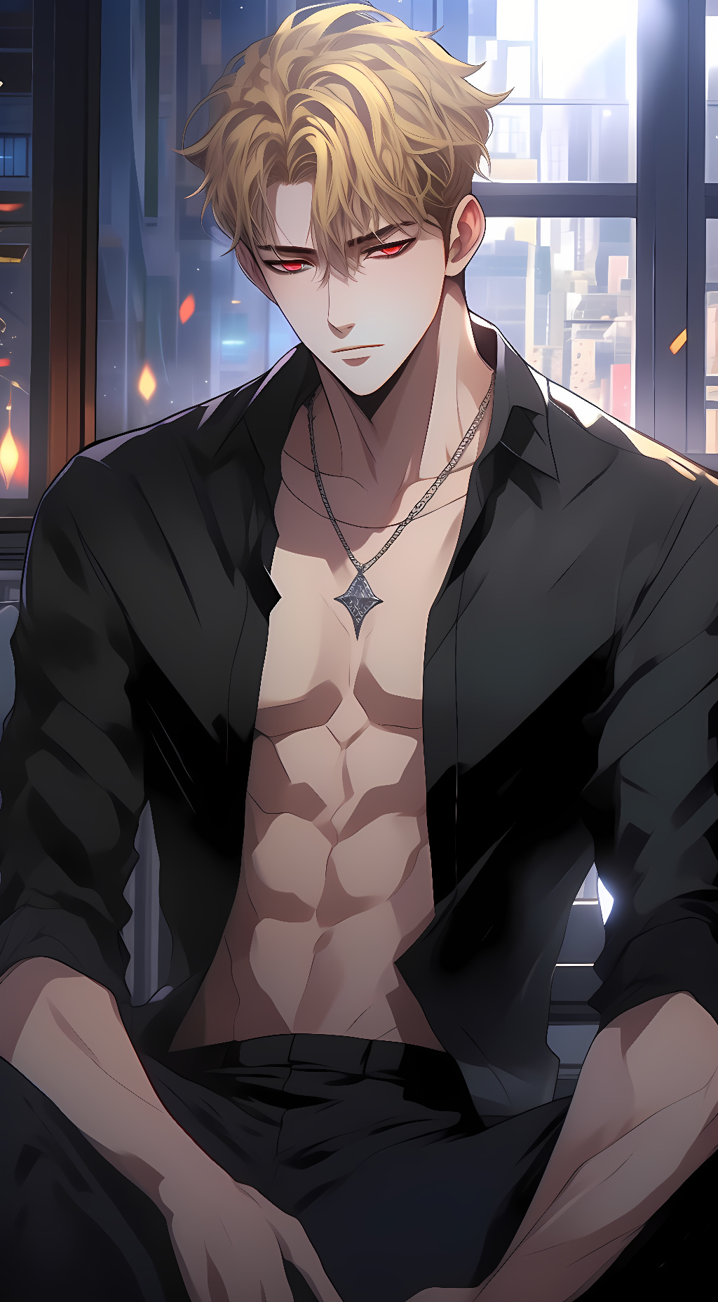 ai character: Enji background