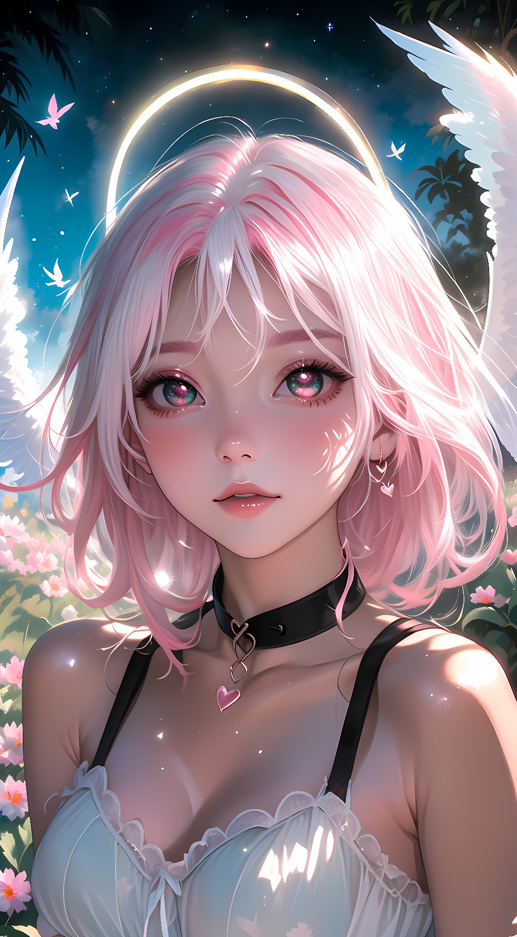 ai character: Lunaria background