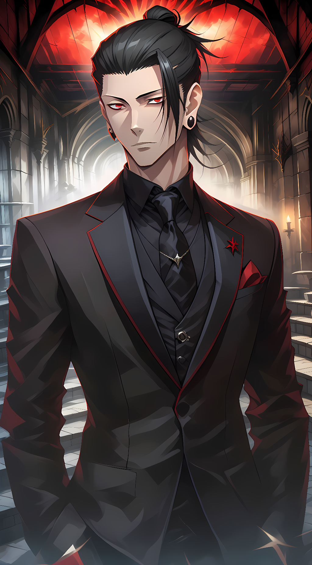 ai character: Suguru (Vampire) background