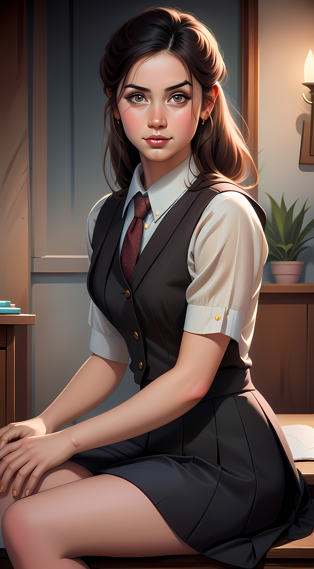 ai character: Ana background