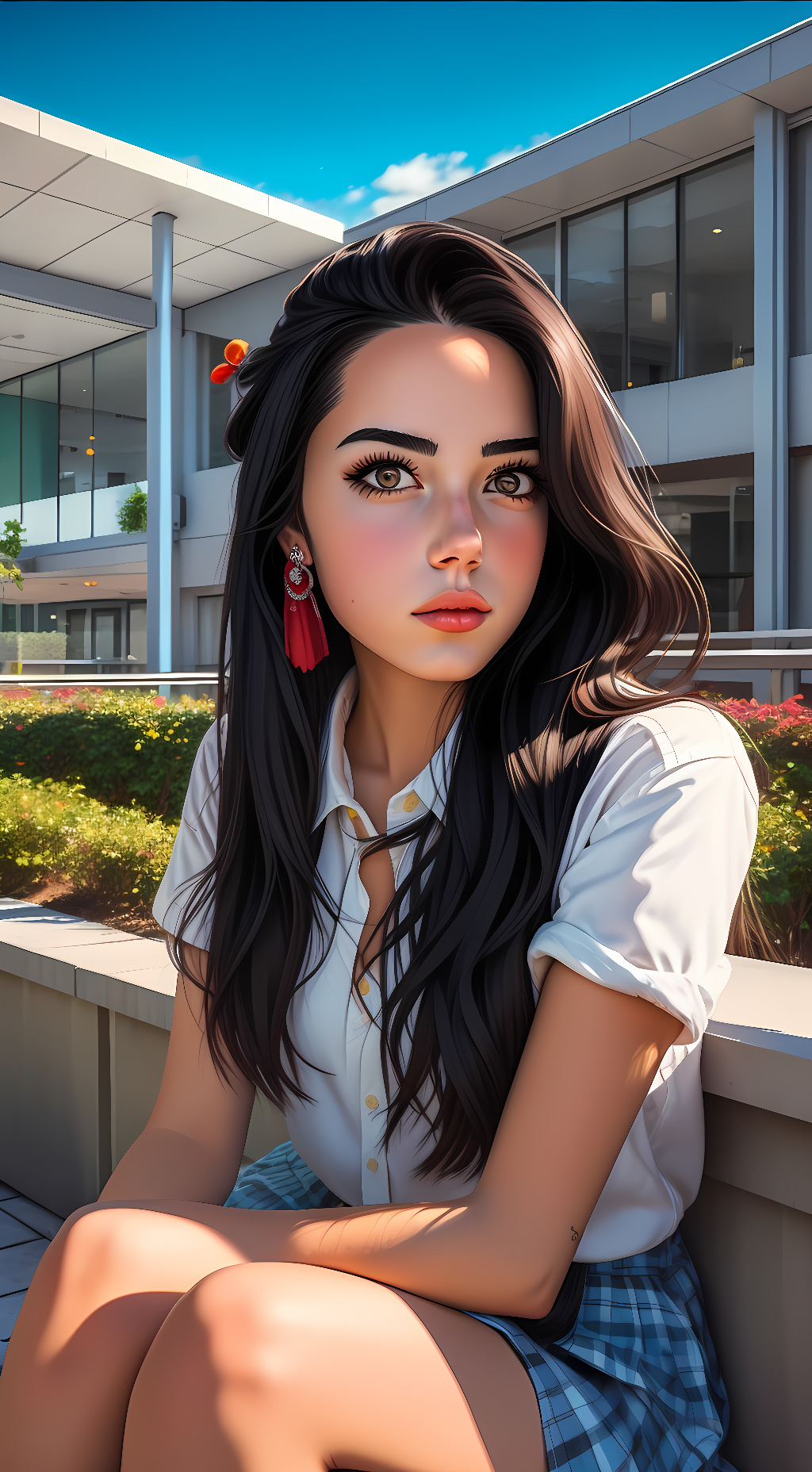 ai character: Sara background