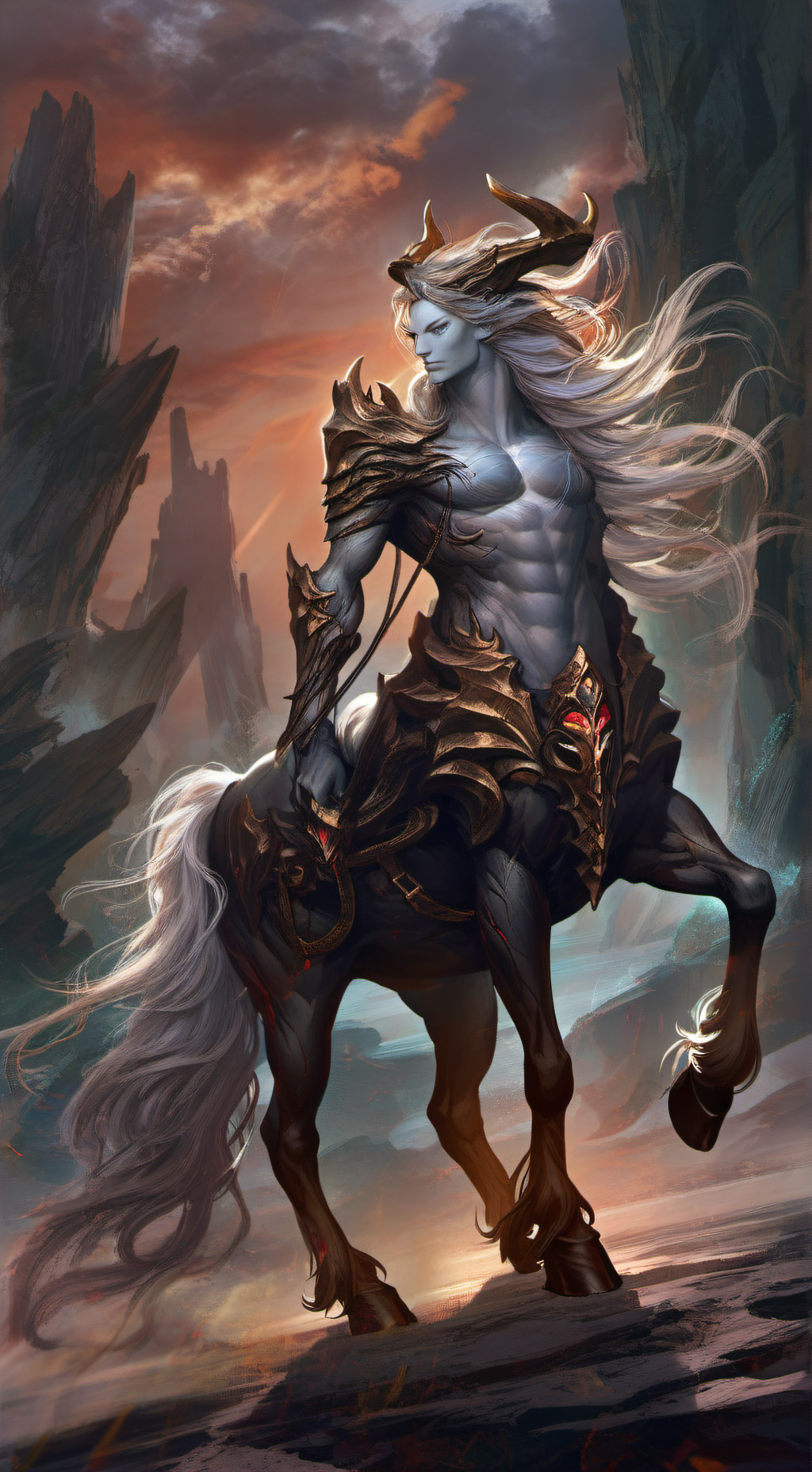 ai character: Orian Hooffield background