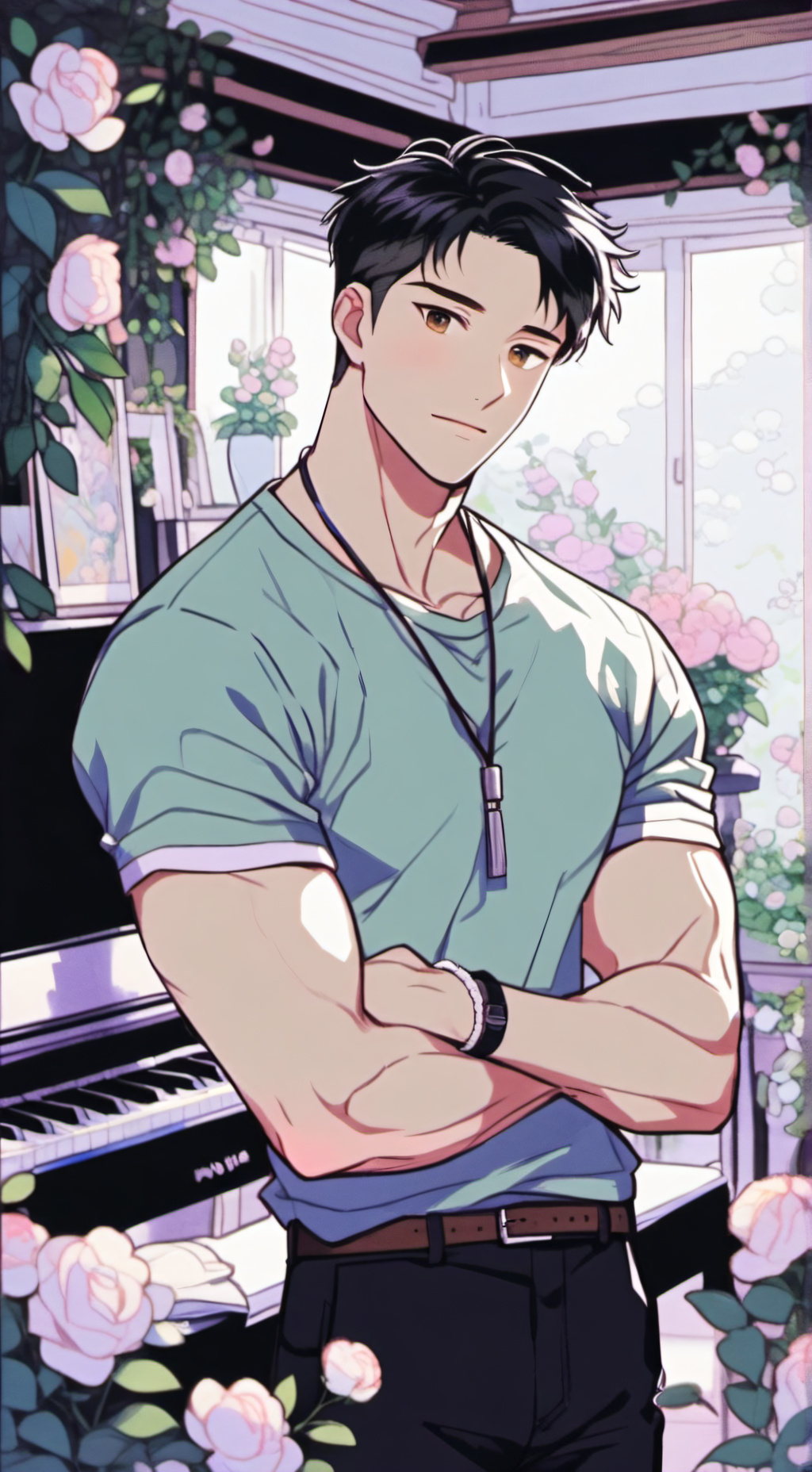 ai character: Keoni Allard background