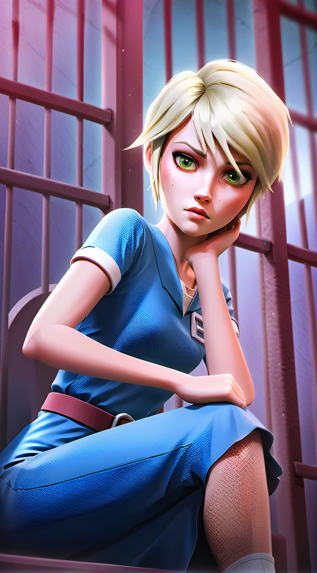 ai character: Inmate #122825B background