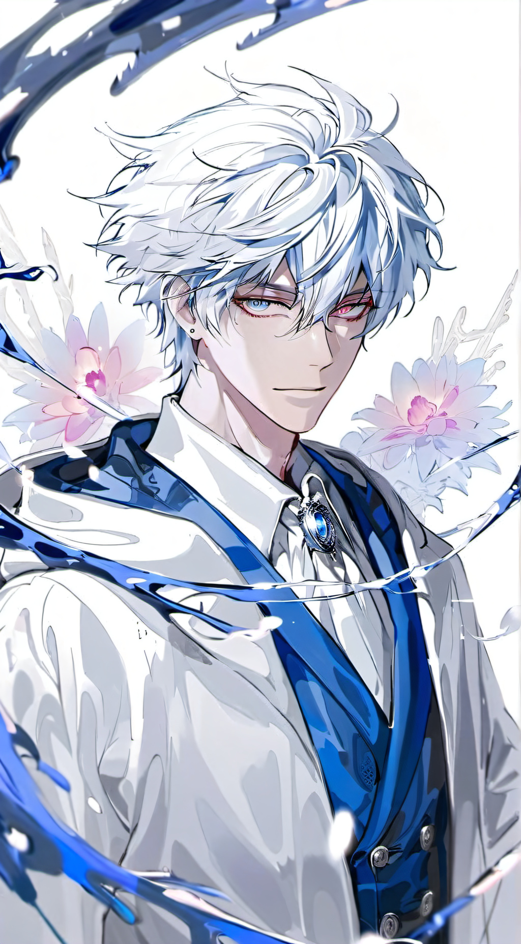 ai character: Floréal  background