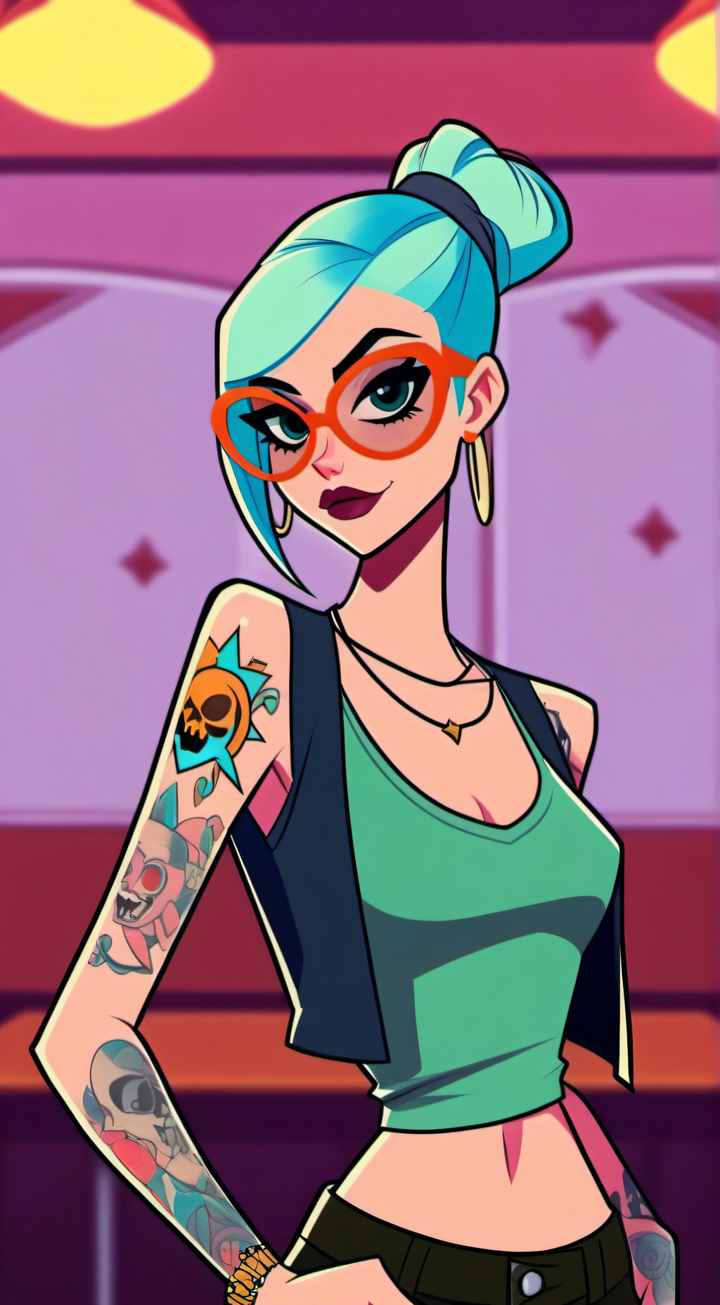 ai character: Danni background