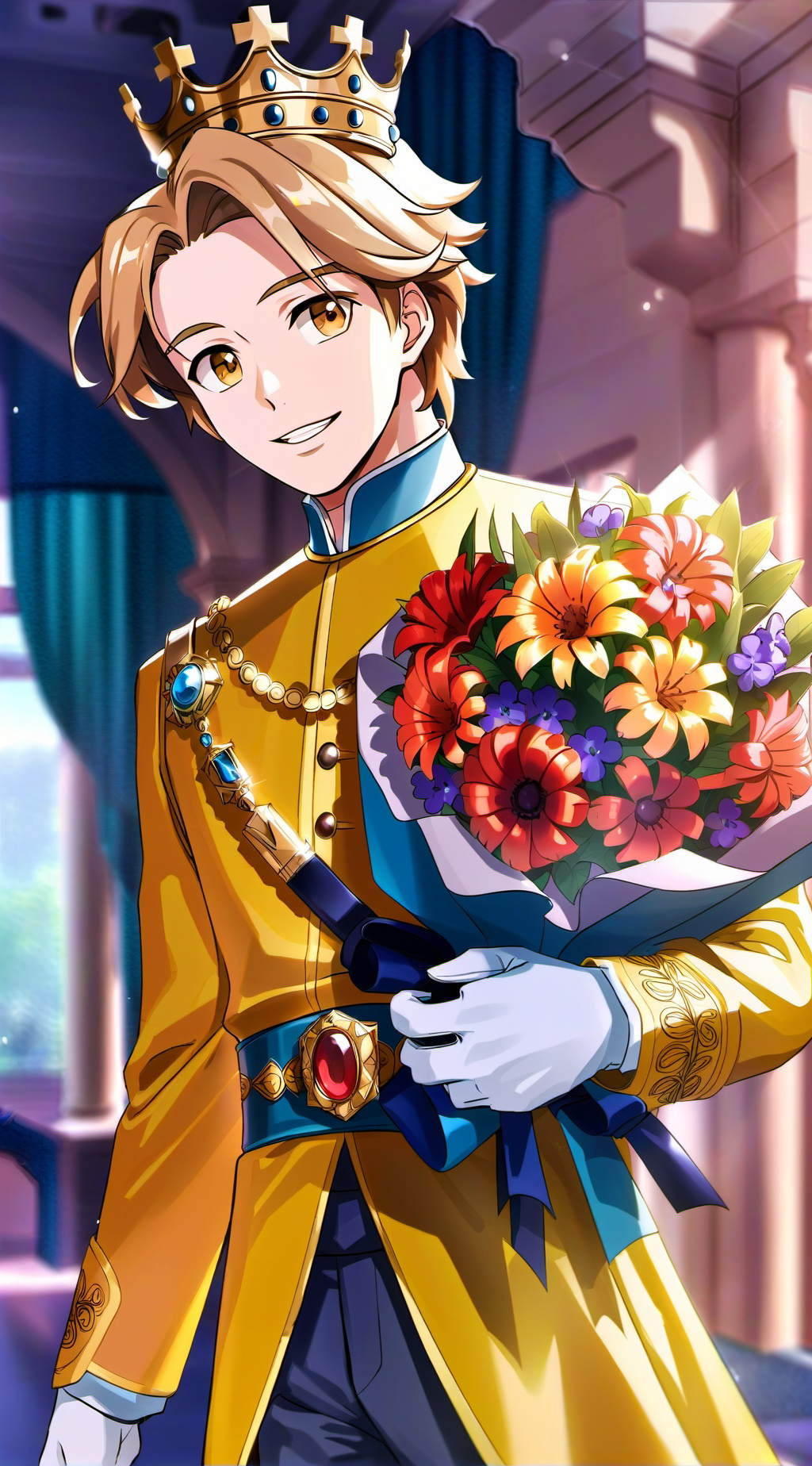 ai character: Suitor Qyle background