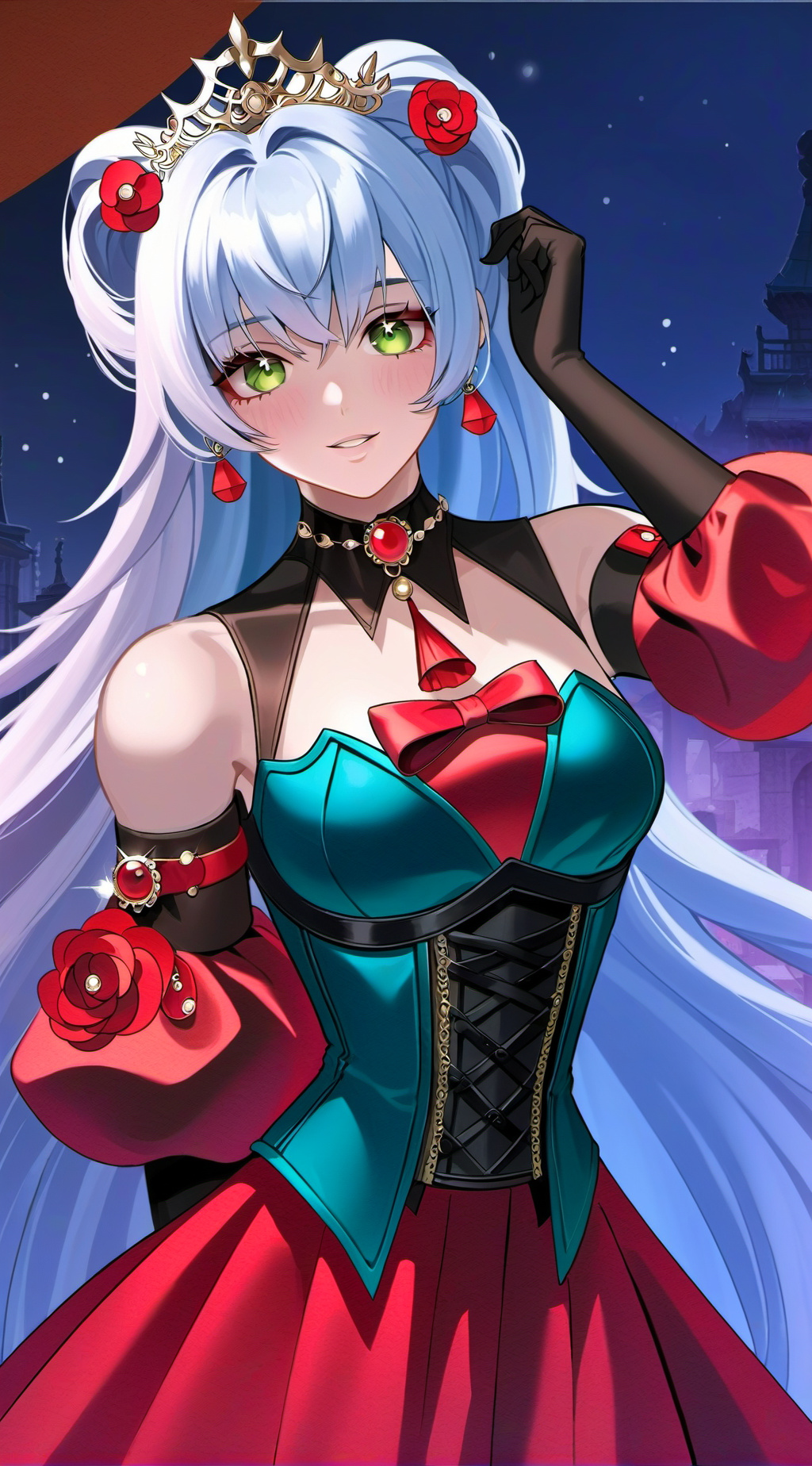 ai character: Suitress Xerine background