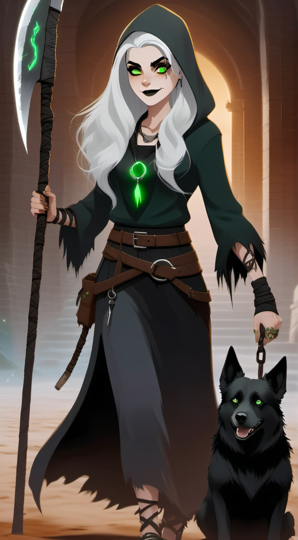 ai character: Thana background