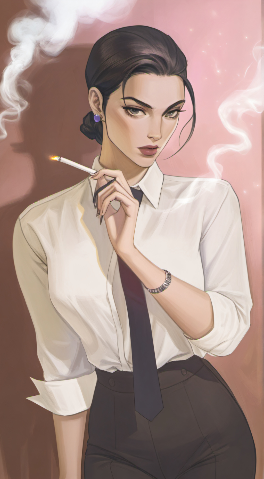 ai character: Lucy background