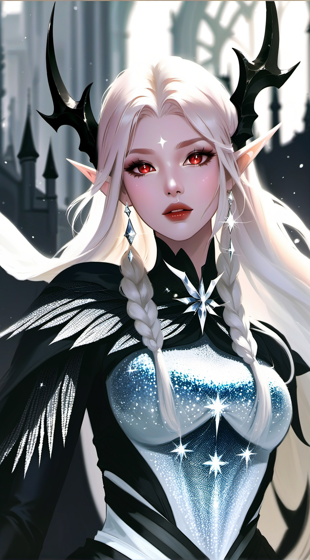 ai character: Illuminé background