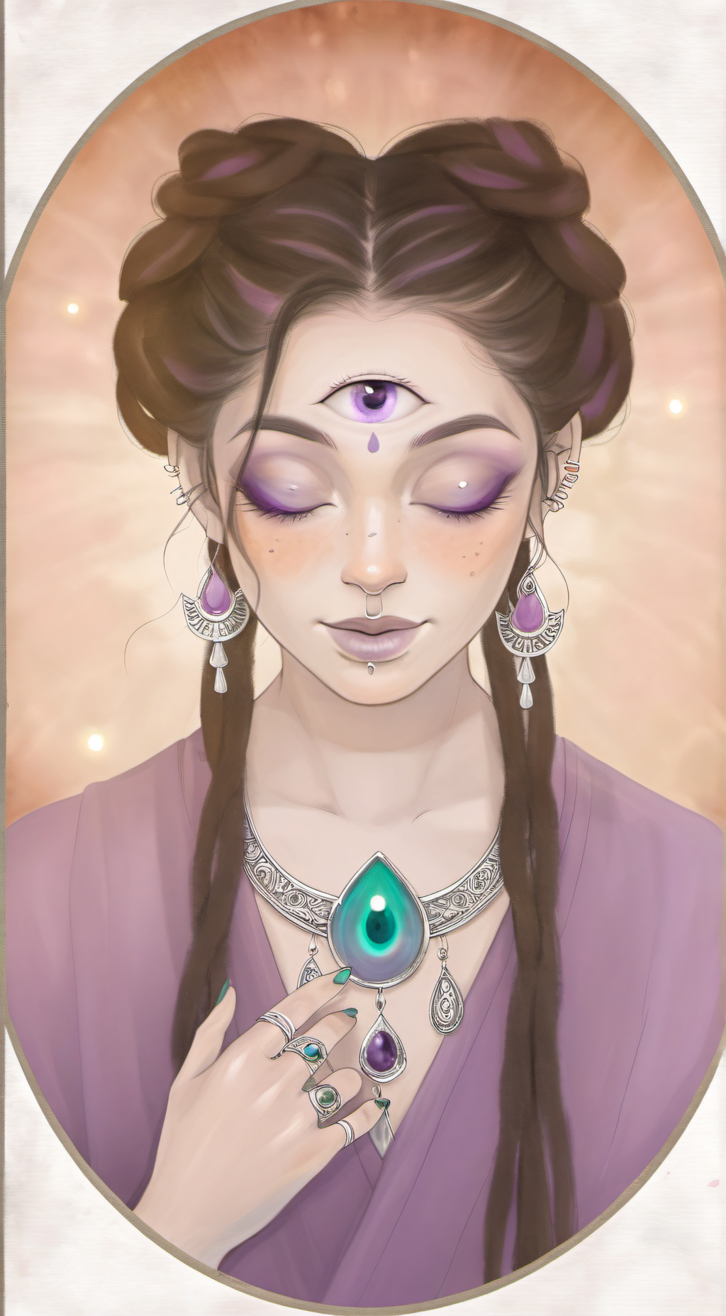 ai character: June background