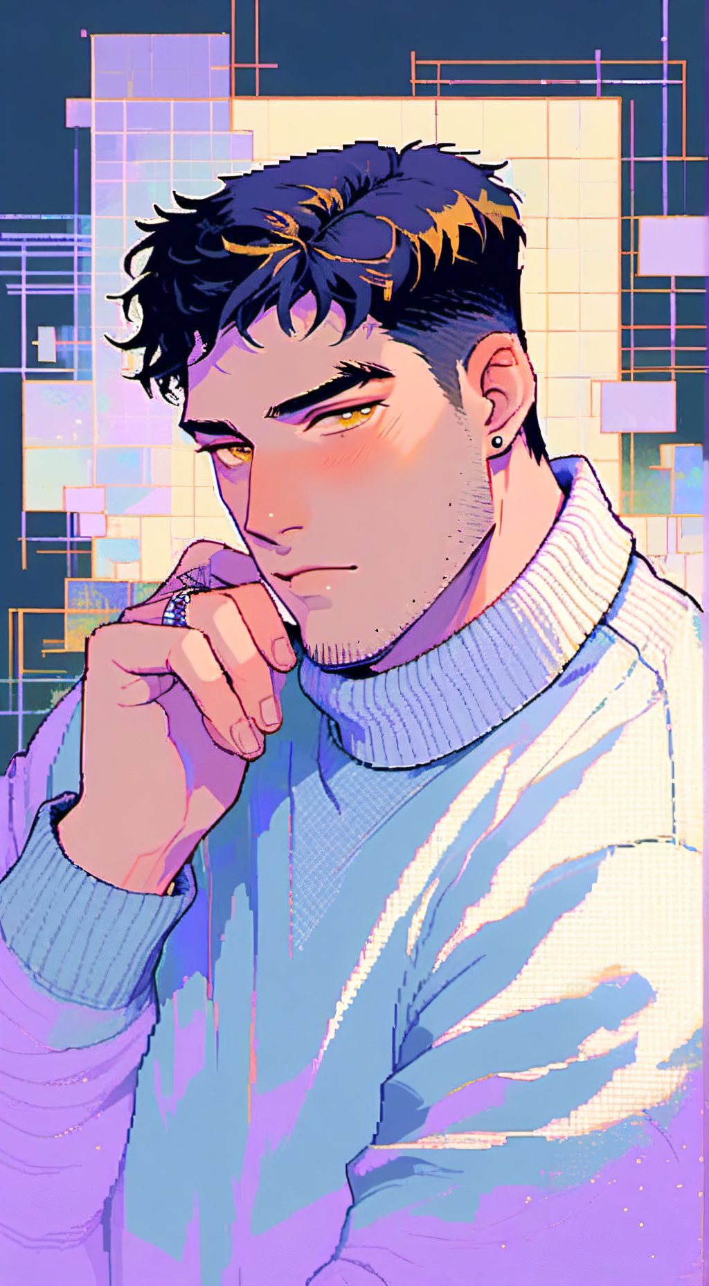 ai character: Andrew background