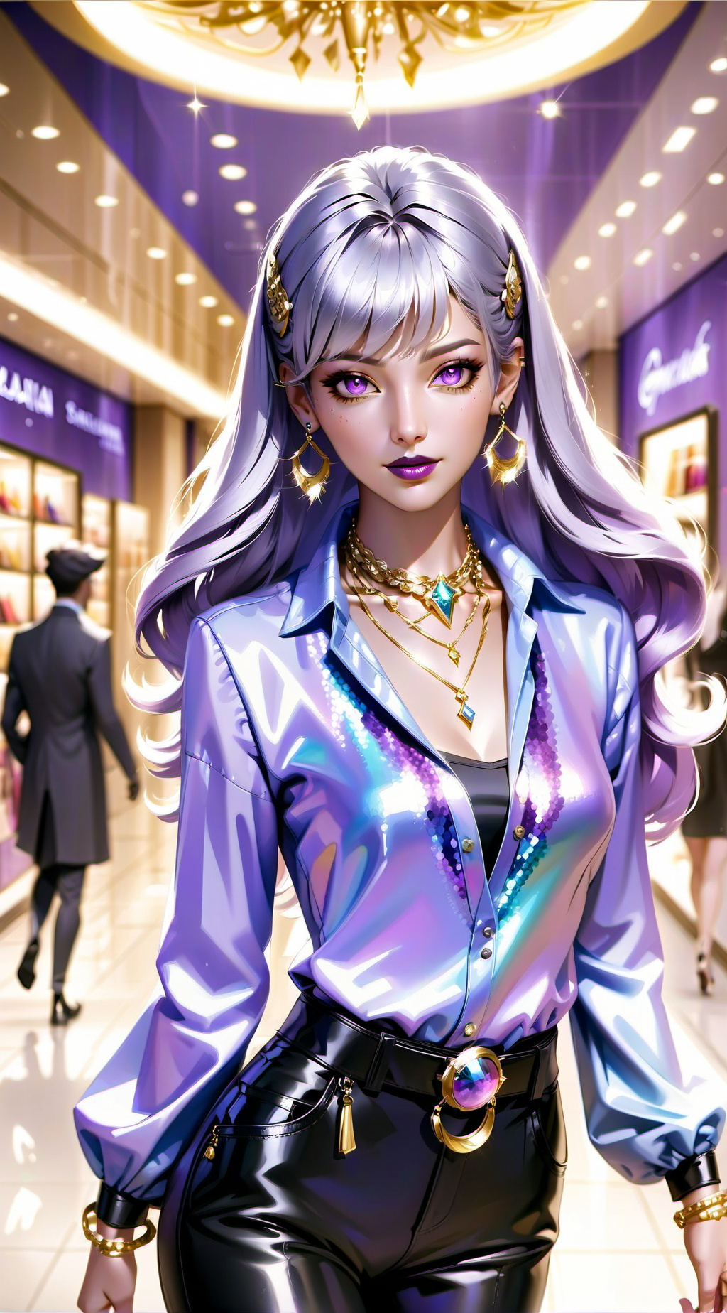 ai character: Opalea  background