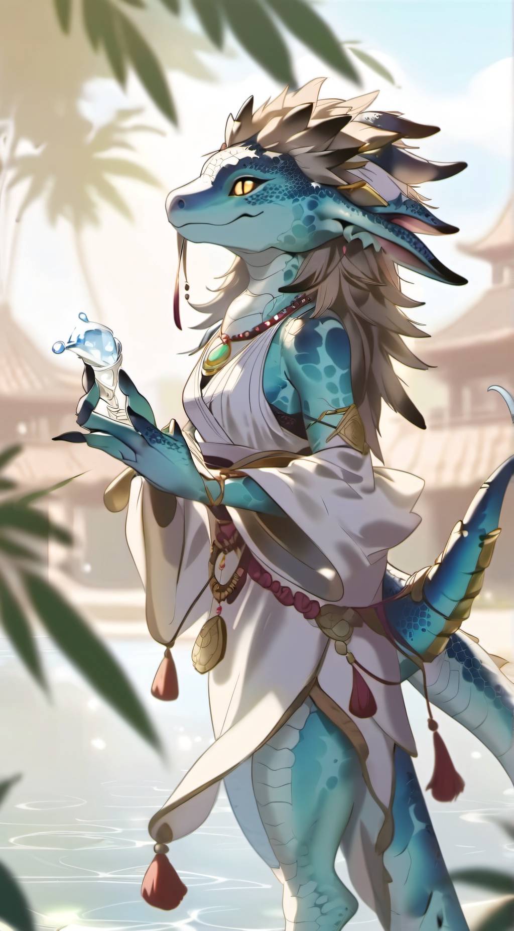 ai character: Ulu Seabreeze background