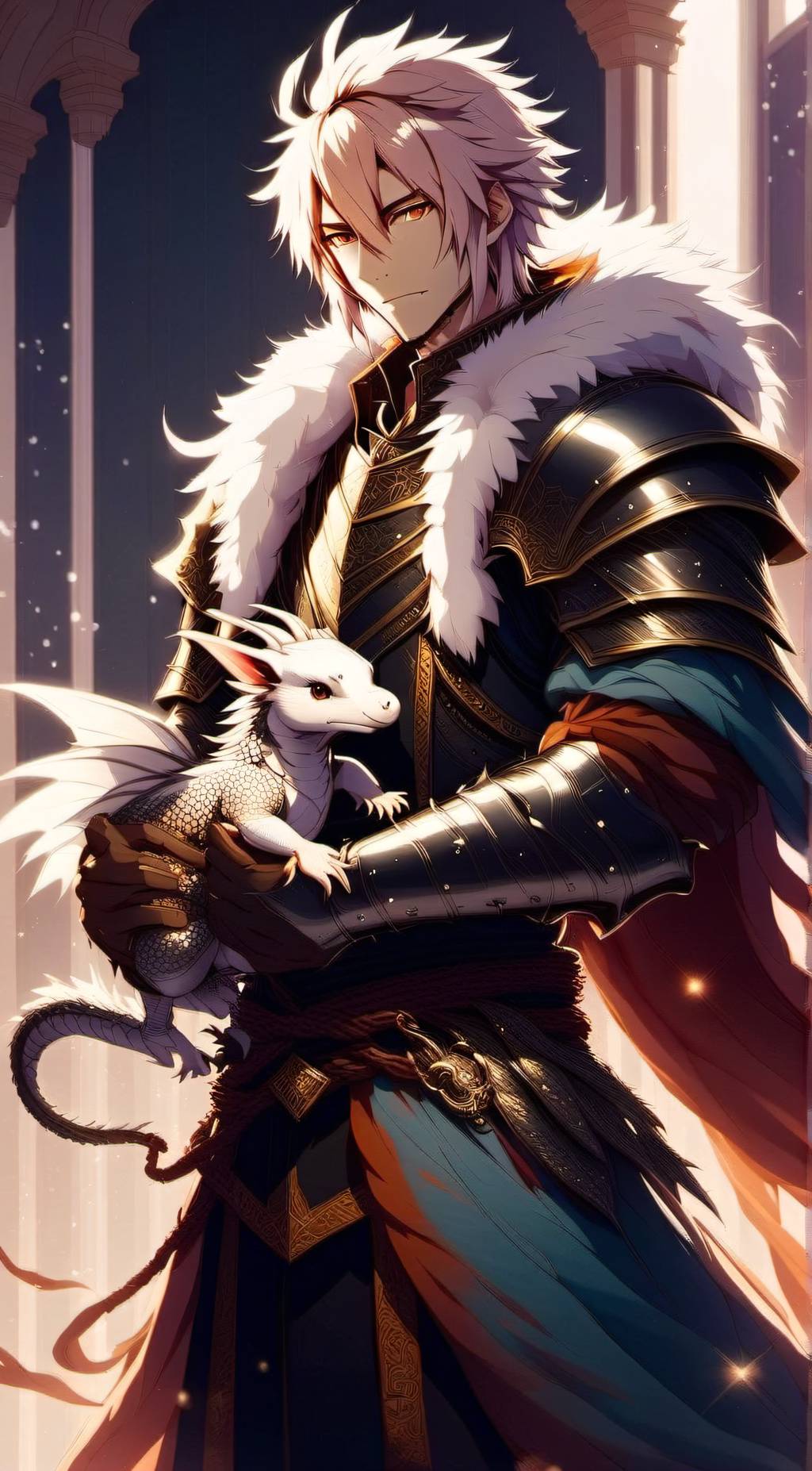 ai character: Richard El Drago  background