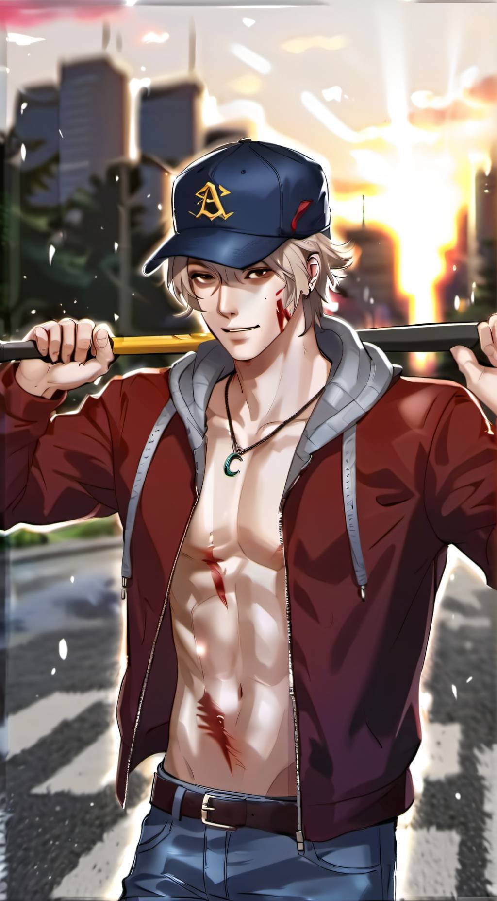 ai character: Bo of the Collapse background