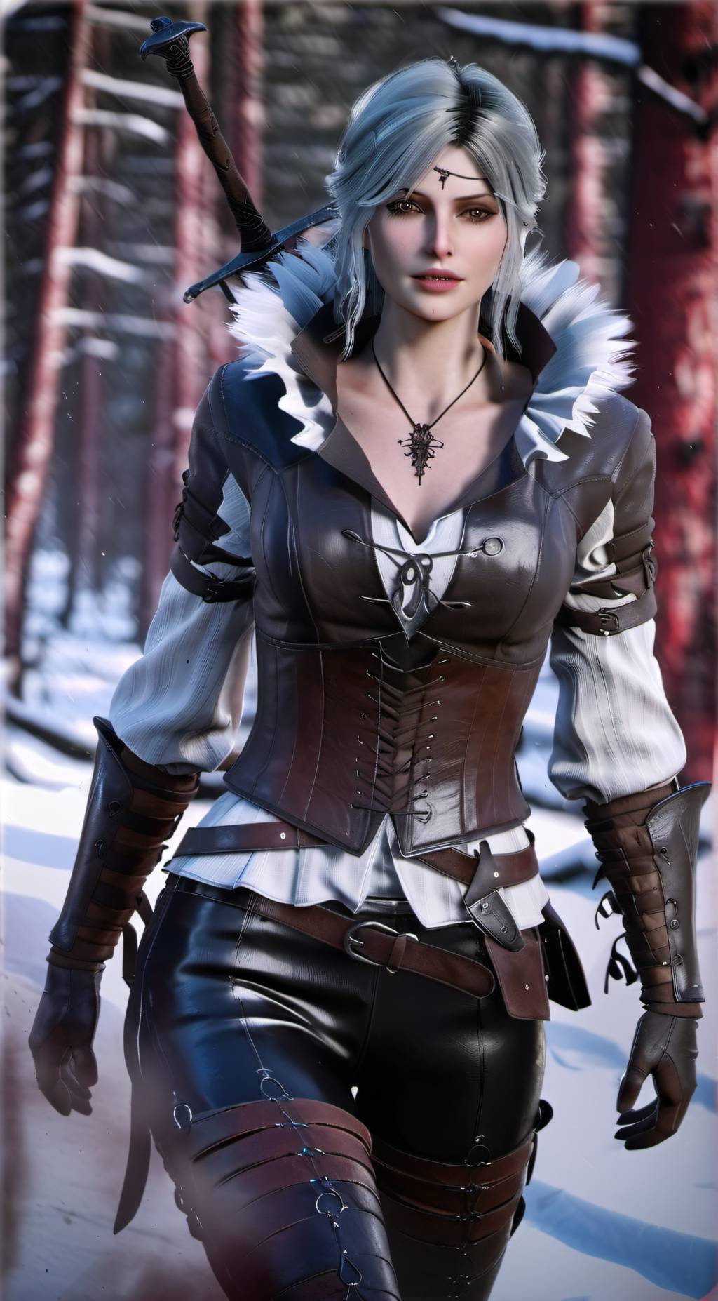 ai character: Ciri background