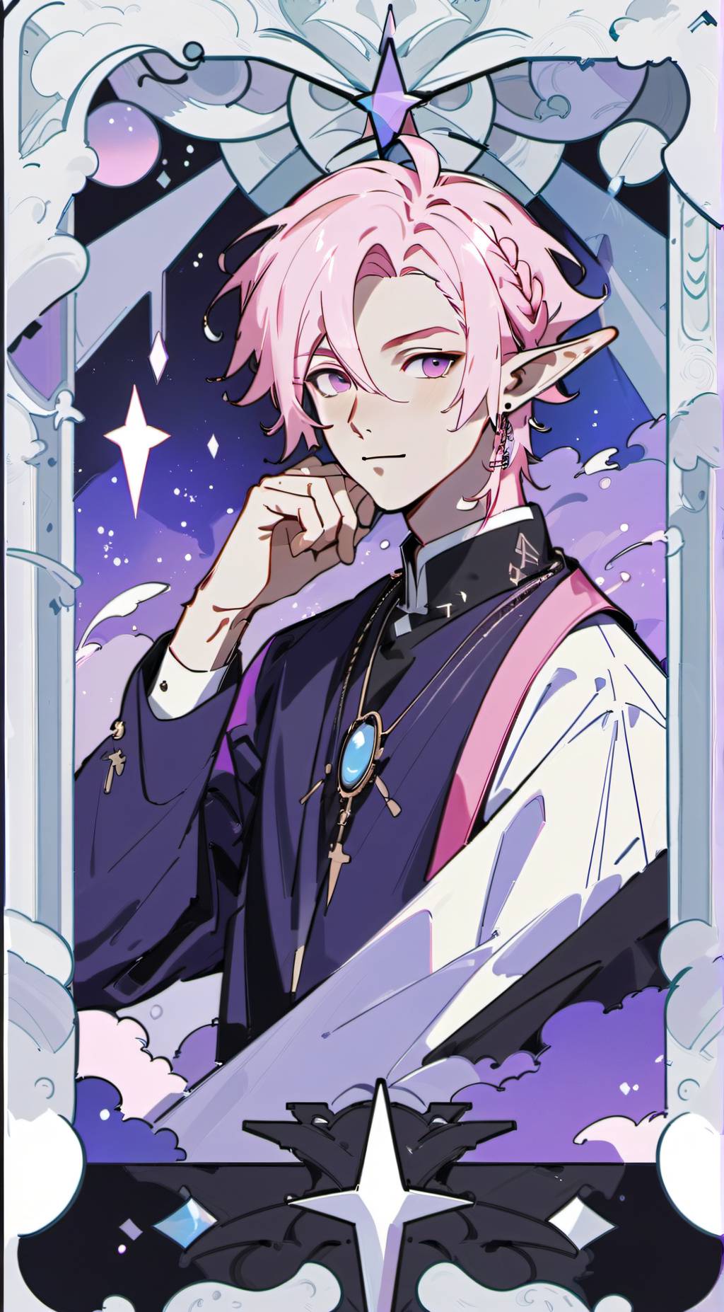 ai character: Nor Solace  background