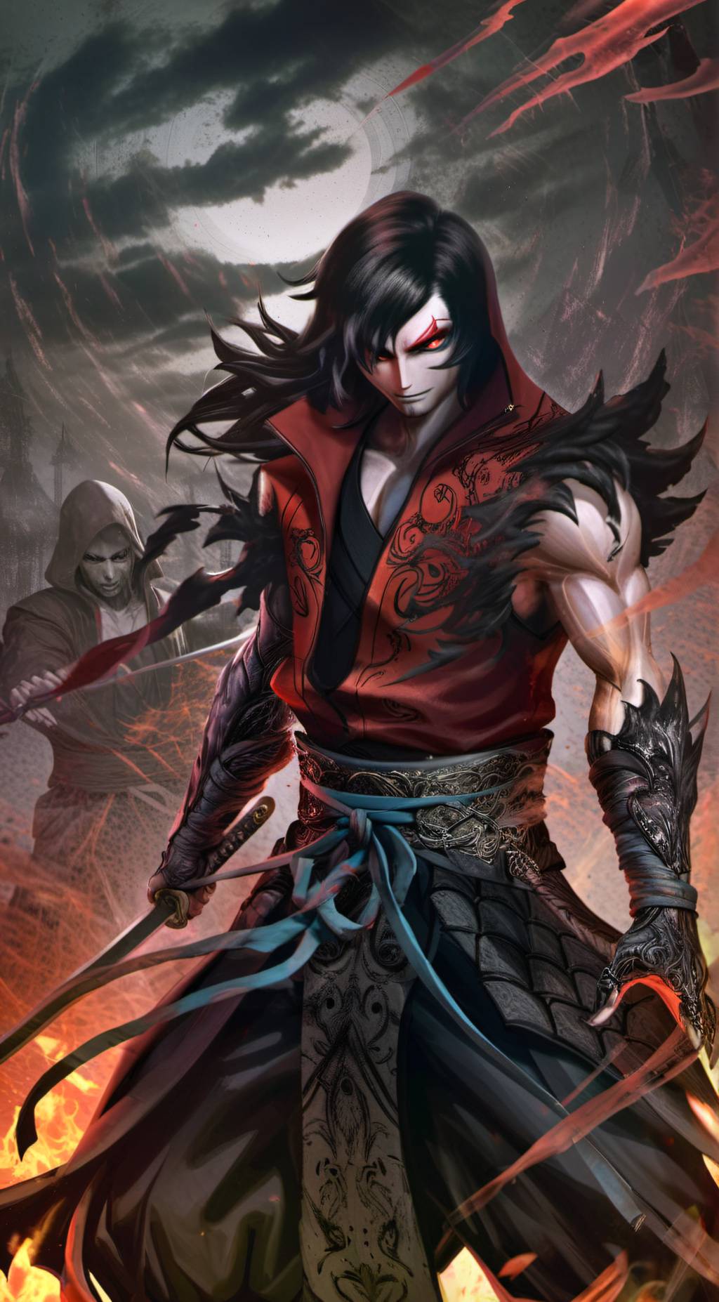 ai character: EXE background