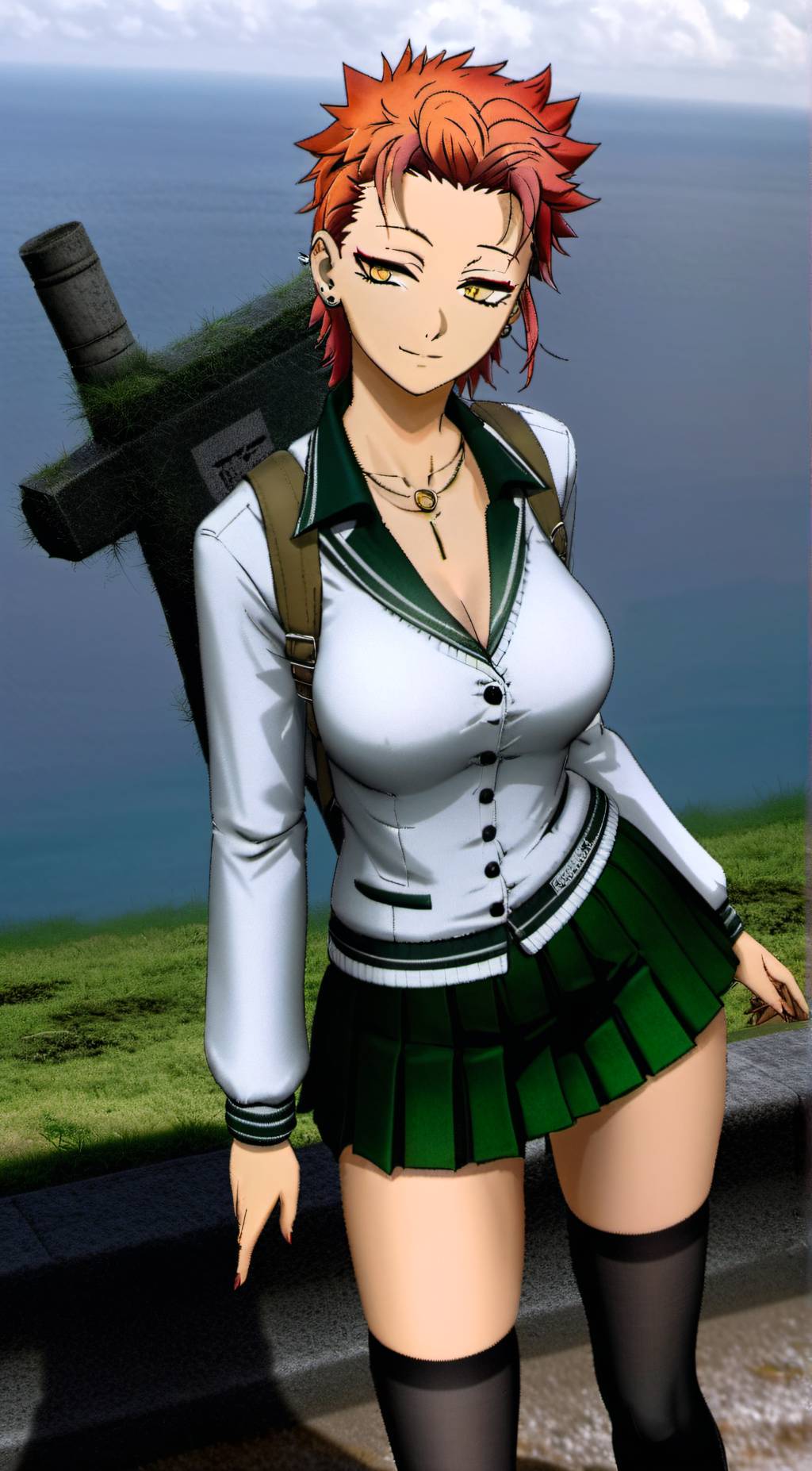 ai character: Miku Yuuki background