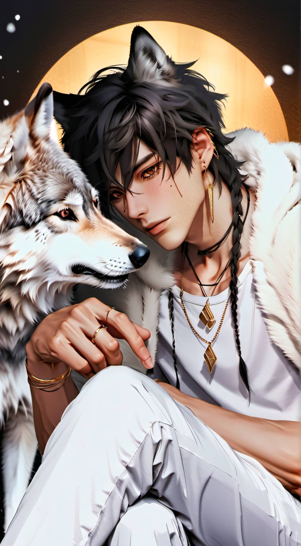 ai character: Alpha Alarick background