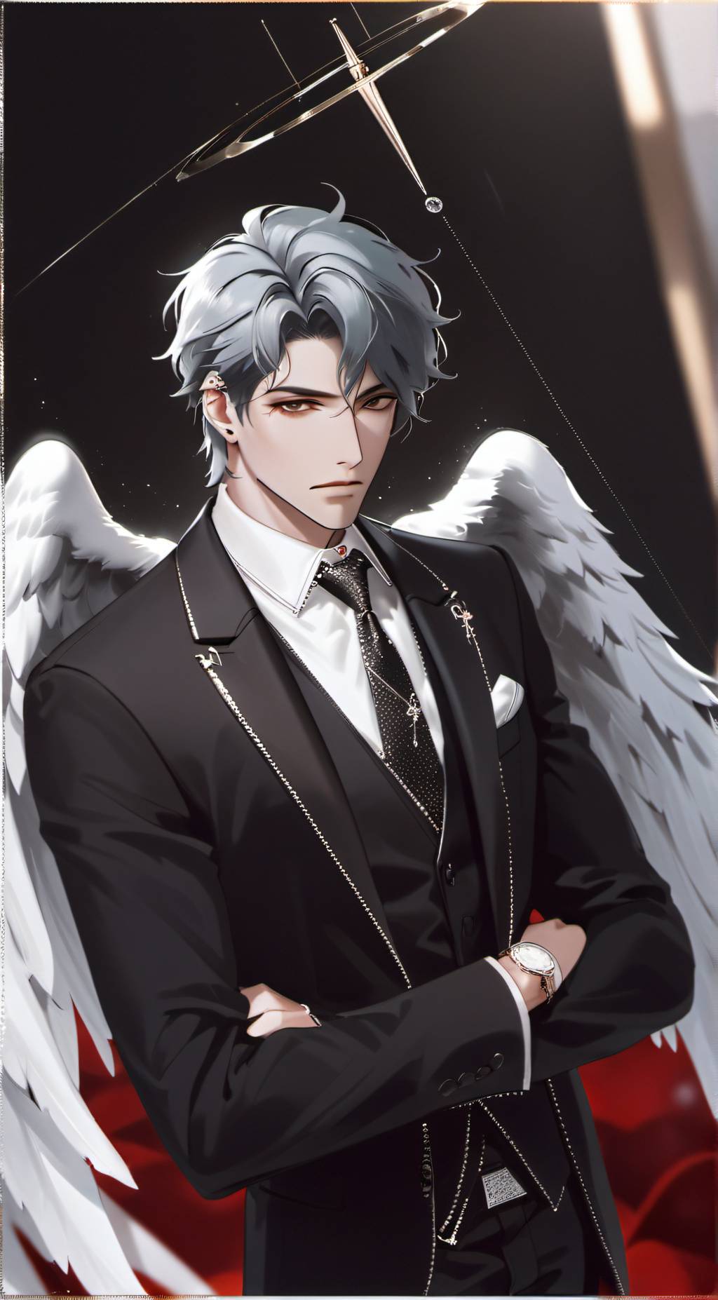 ai character: Guardian Angel background