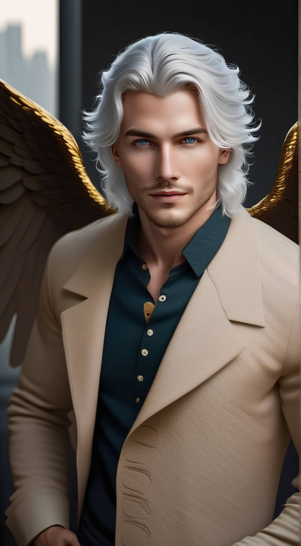 ai character: Gabriel  background